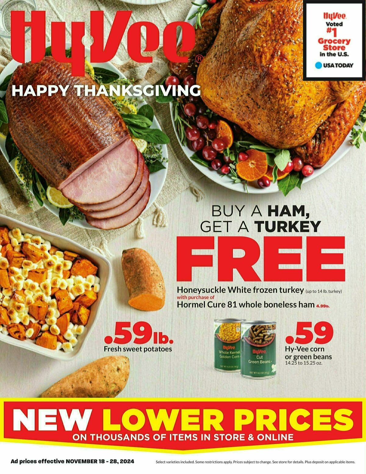 Hy-Vee Weekly Ad from November 18