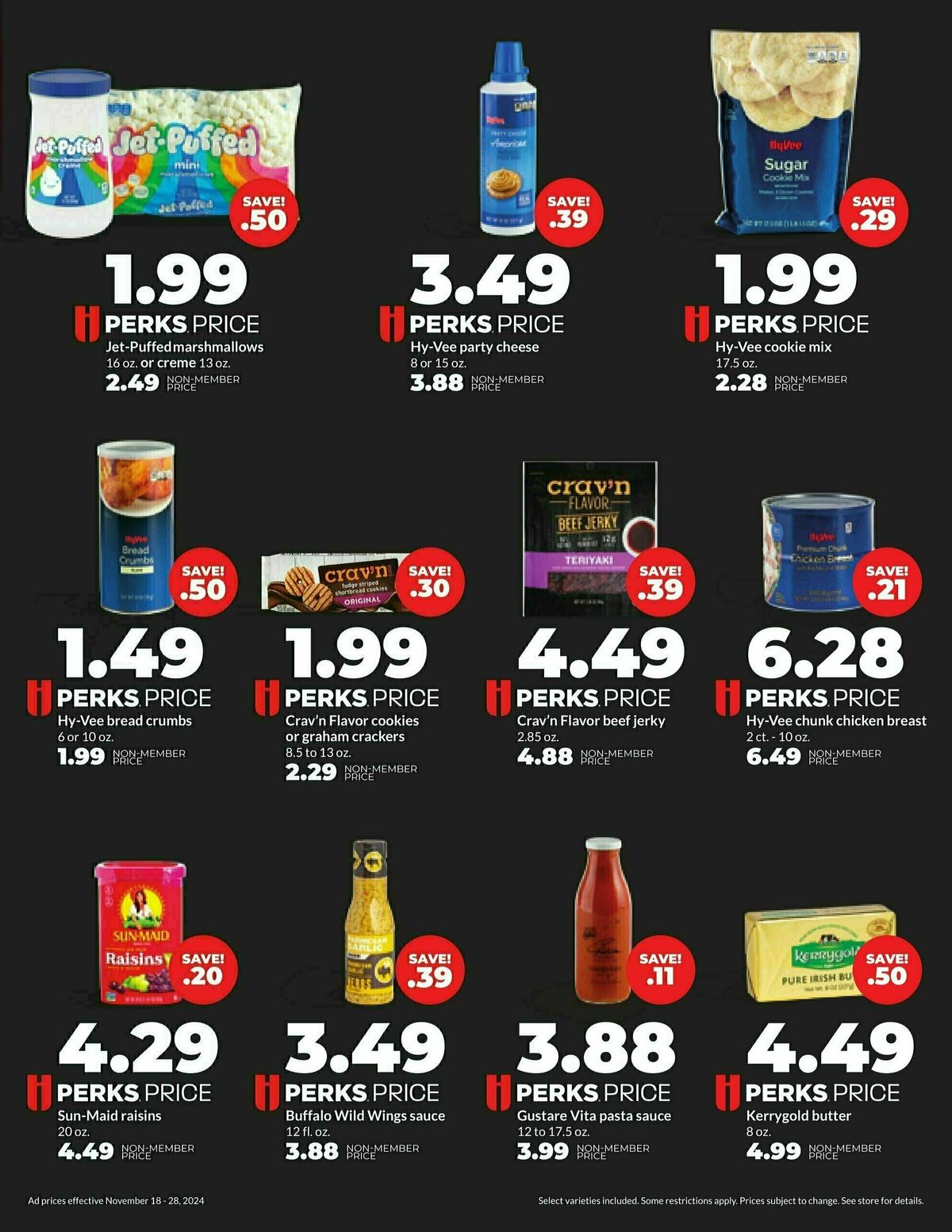 Hy-Vee Weekly Ad from November 18