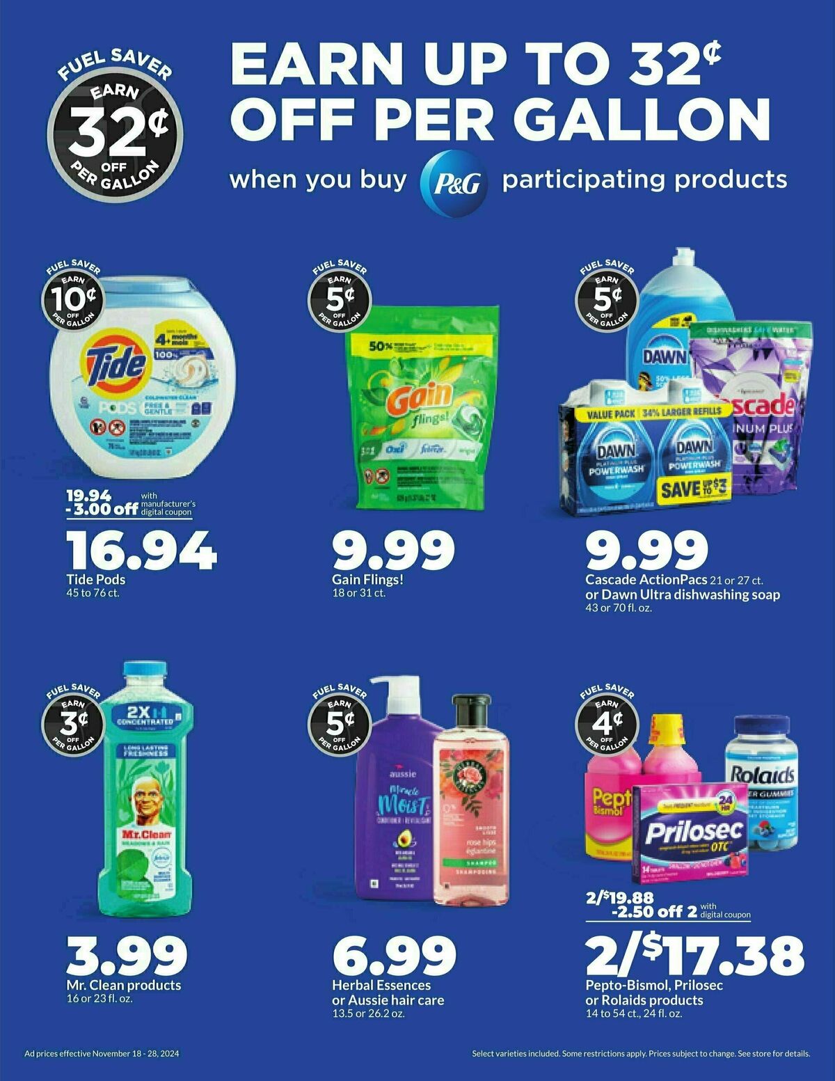 Hy-Vee Weekly Ad from November 18