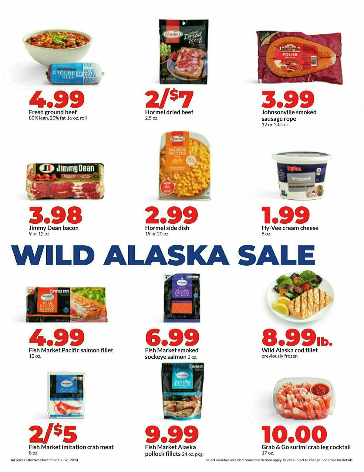 Hy-Vee Weekly Ad from November 18