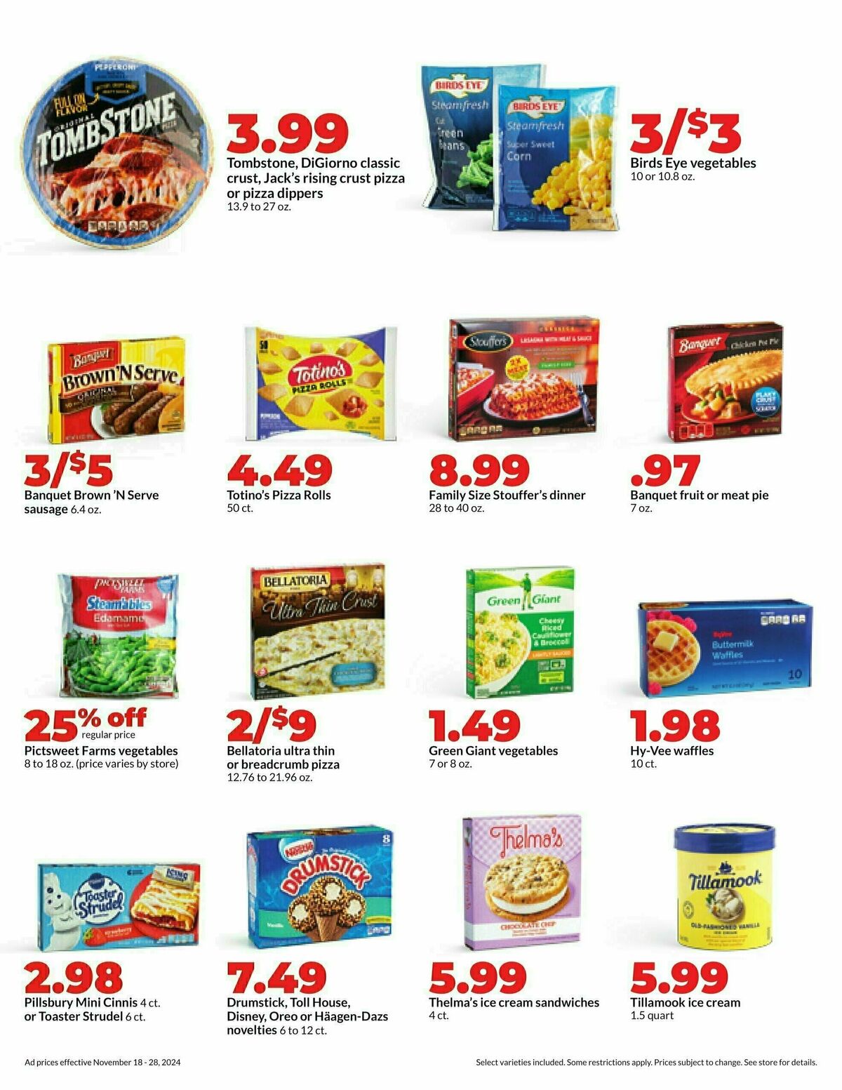 Hy-Vee Weekly Ad from November 18