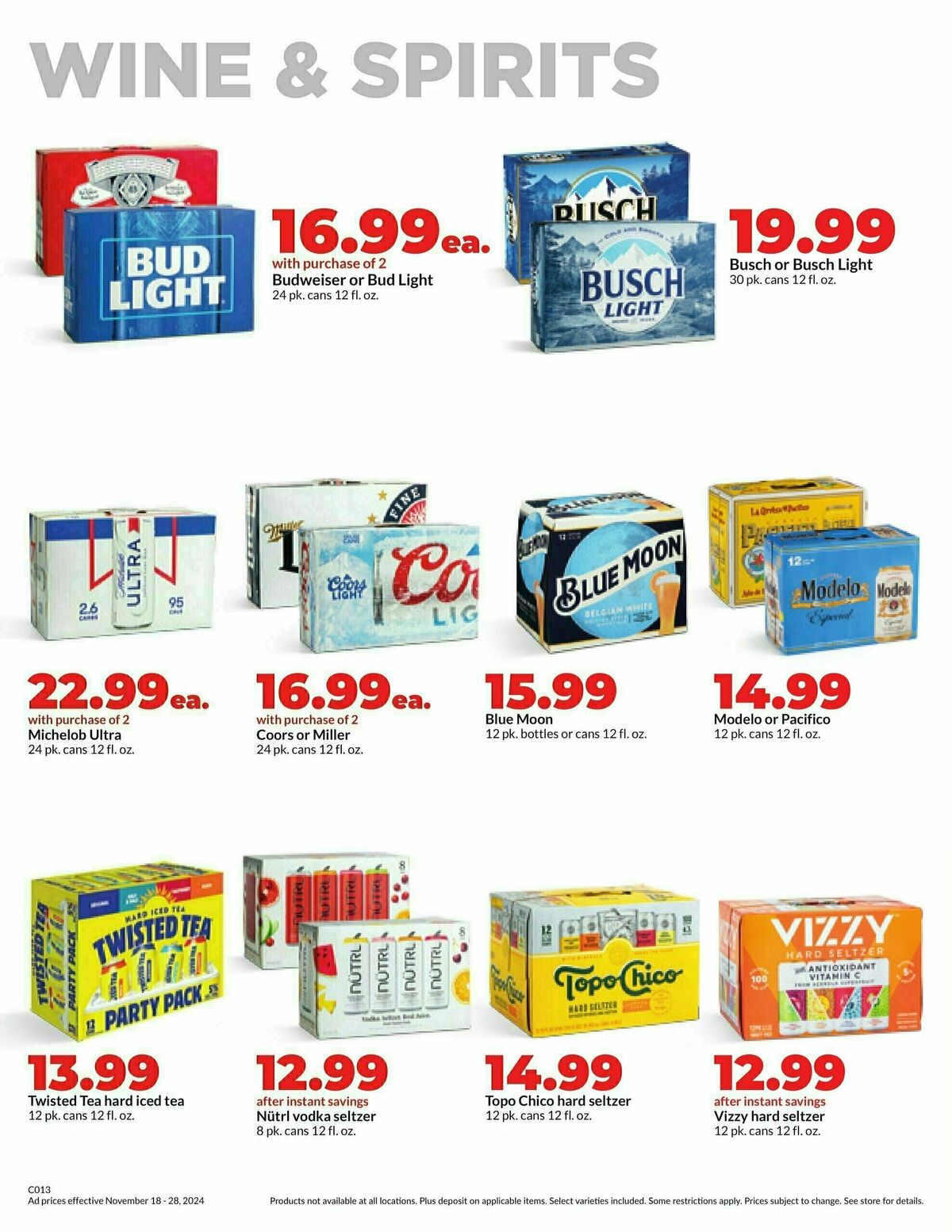 Hy-Vee Weekly Ad from November 18