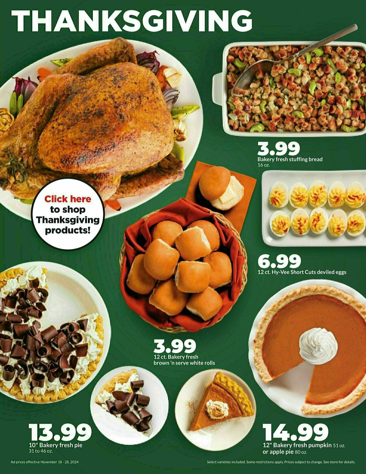 Hy-Vee Weekly Ad from November 18