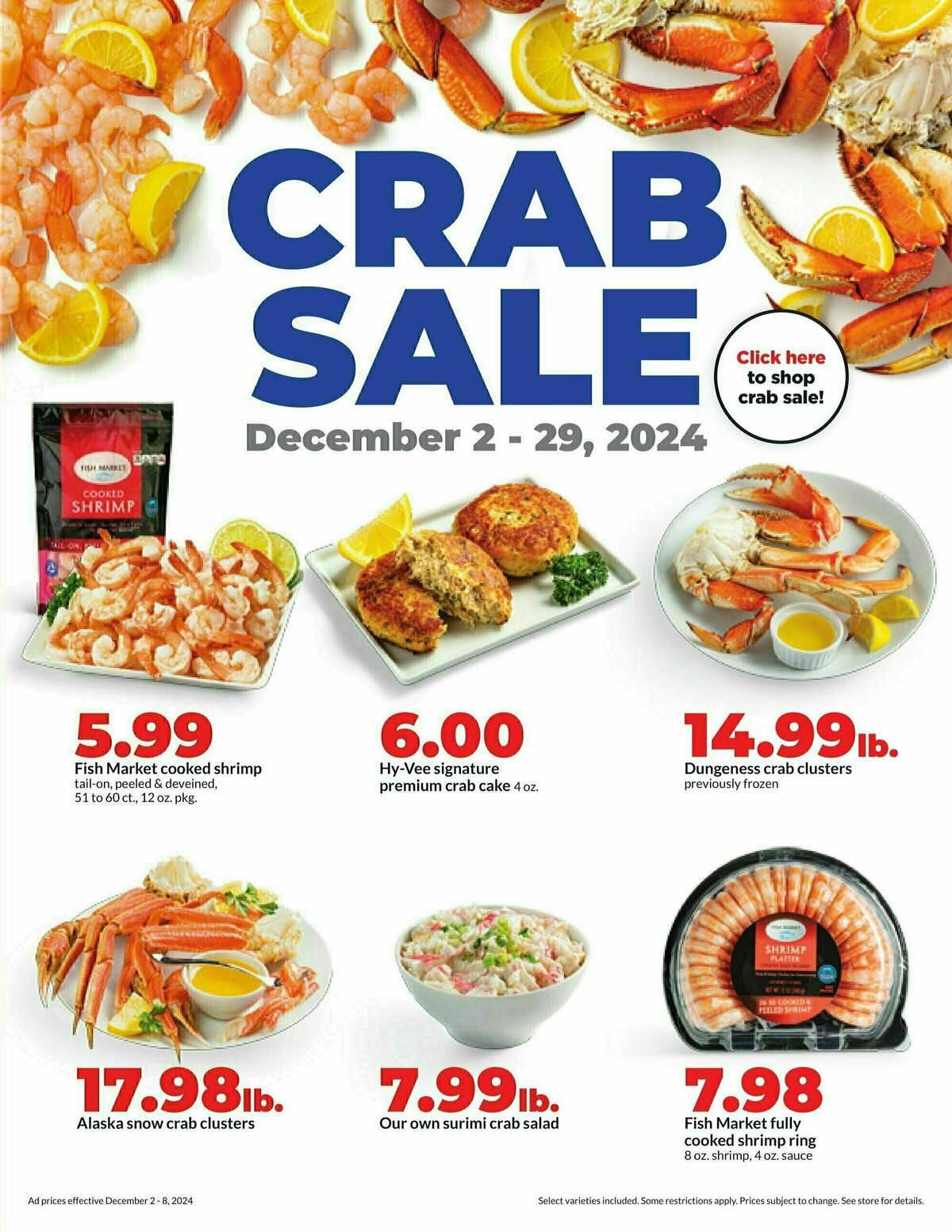 Hy-Vee Weekly Ad from December 2