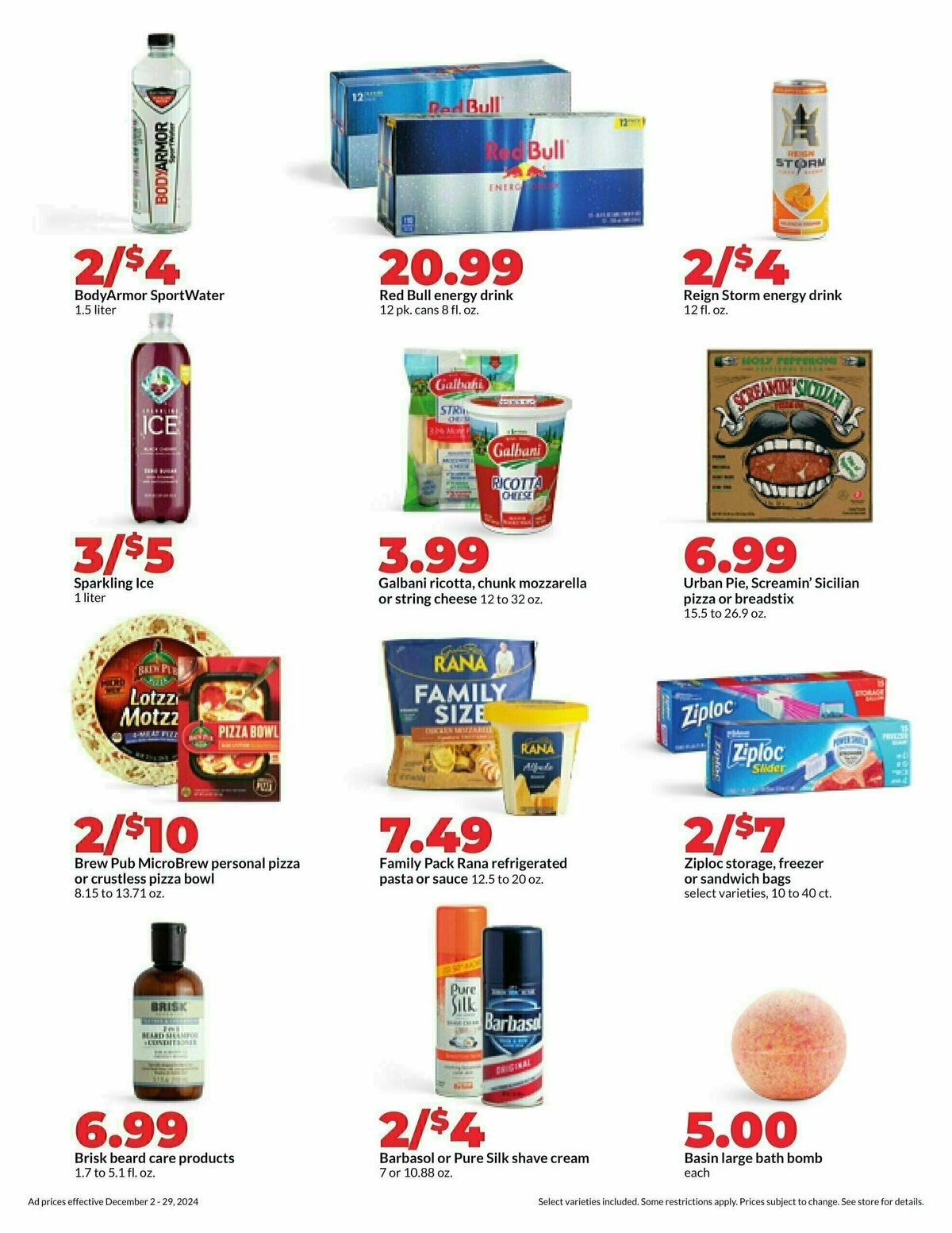 Hy-Vee Weekly Ad from December 2