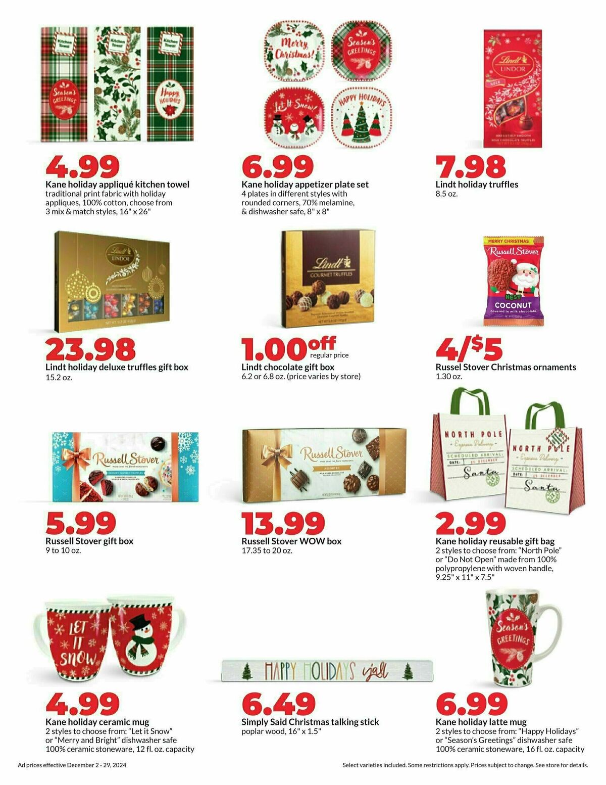 Hy-Vee Weekly Ad from December 2