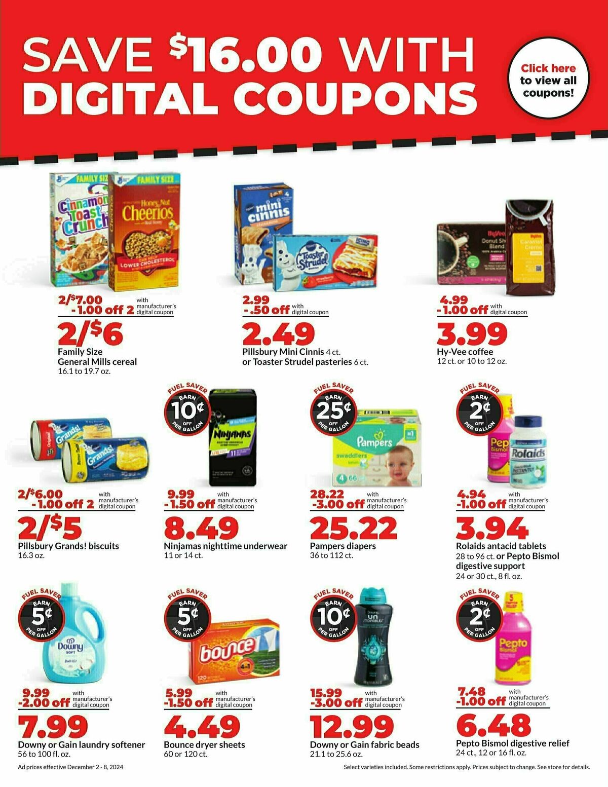 Hy-Vee Weekly Ad from December 2