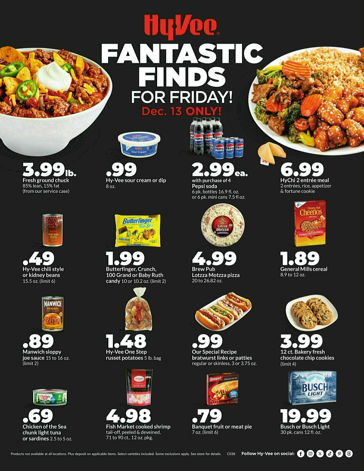 Hy-Vee Fantastic Finds Weekly Ad from December 13