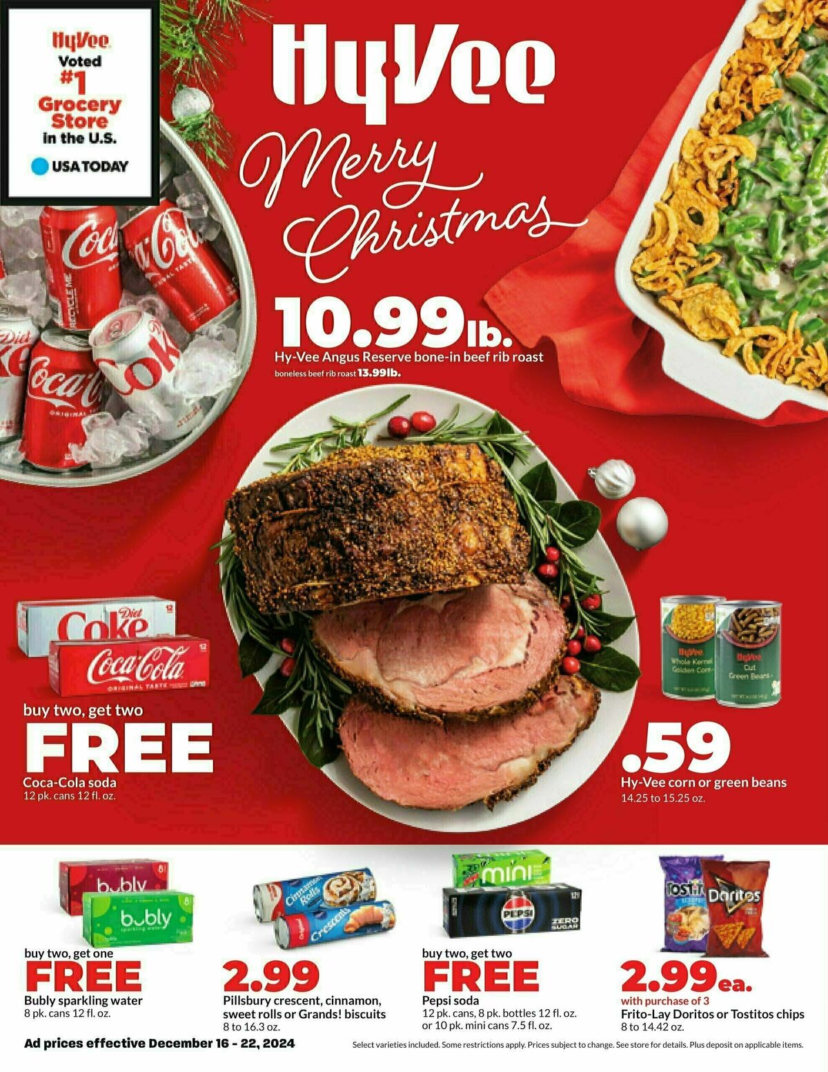 Hy-Vee Weekly Ad from December 16