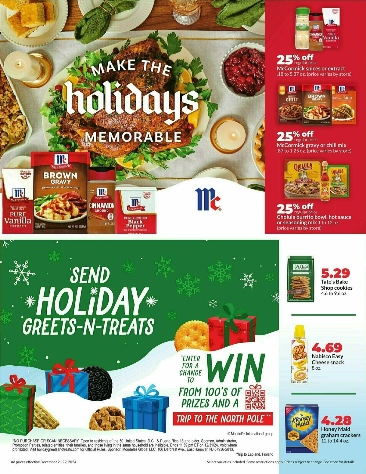 Hy-Vee Weekly Ad from December 16