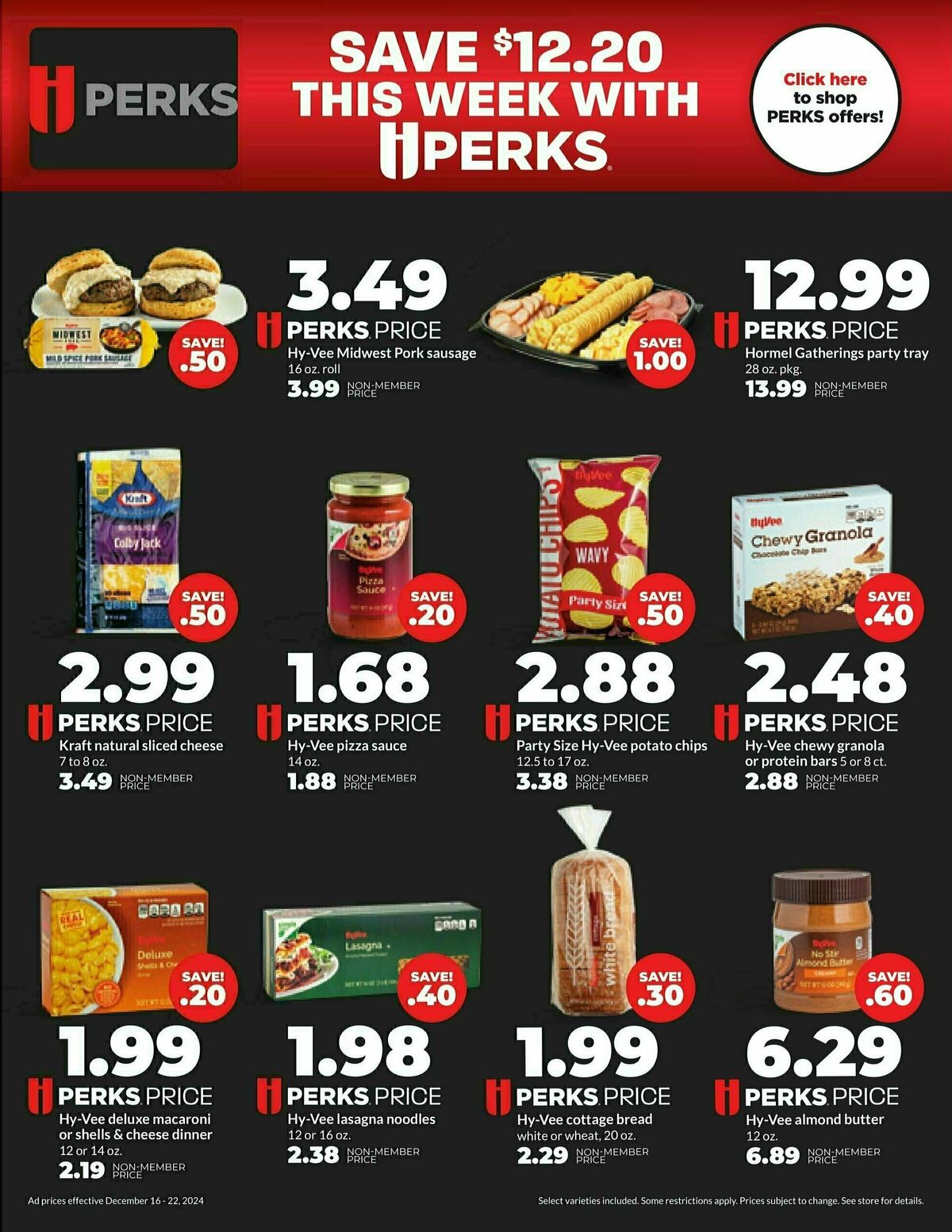 Hy-Vee Weekly Ad from December 16