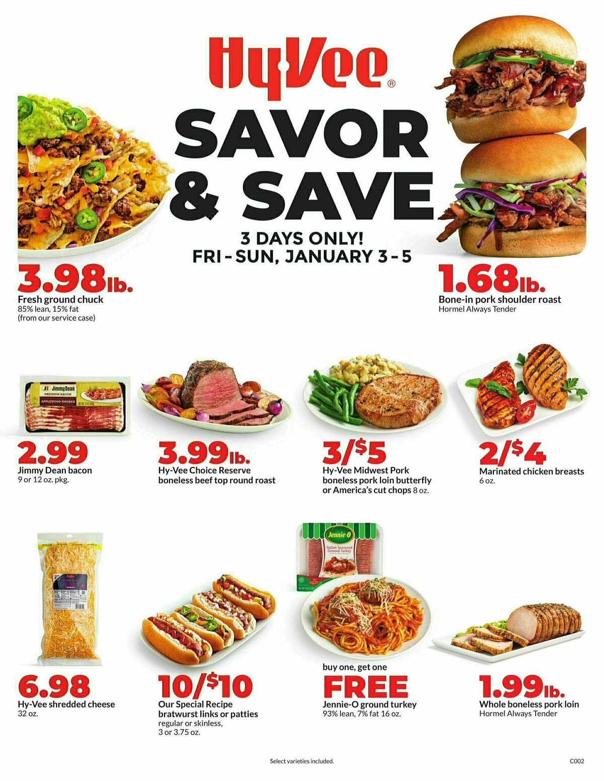 Hy-Vee Weekly Ad from January 3