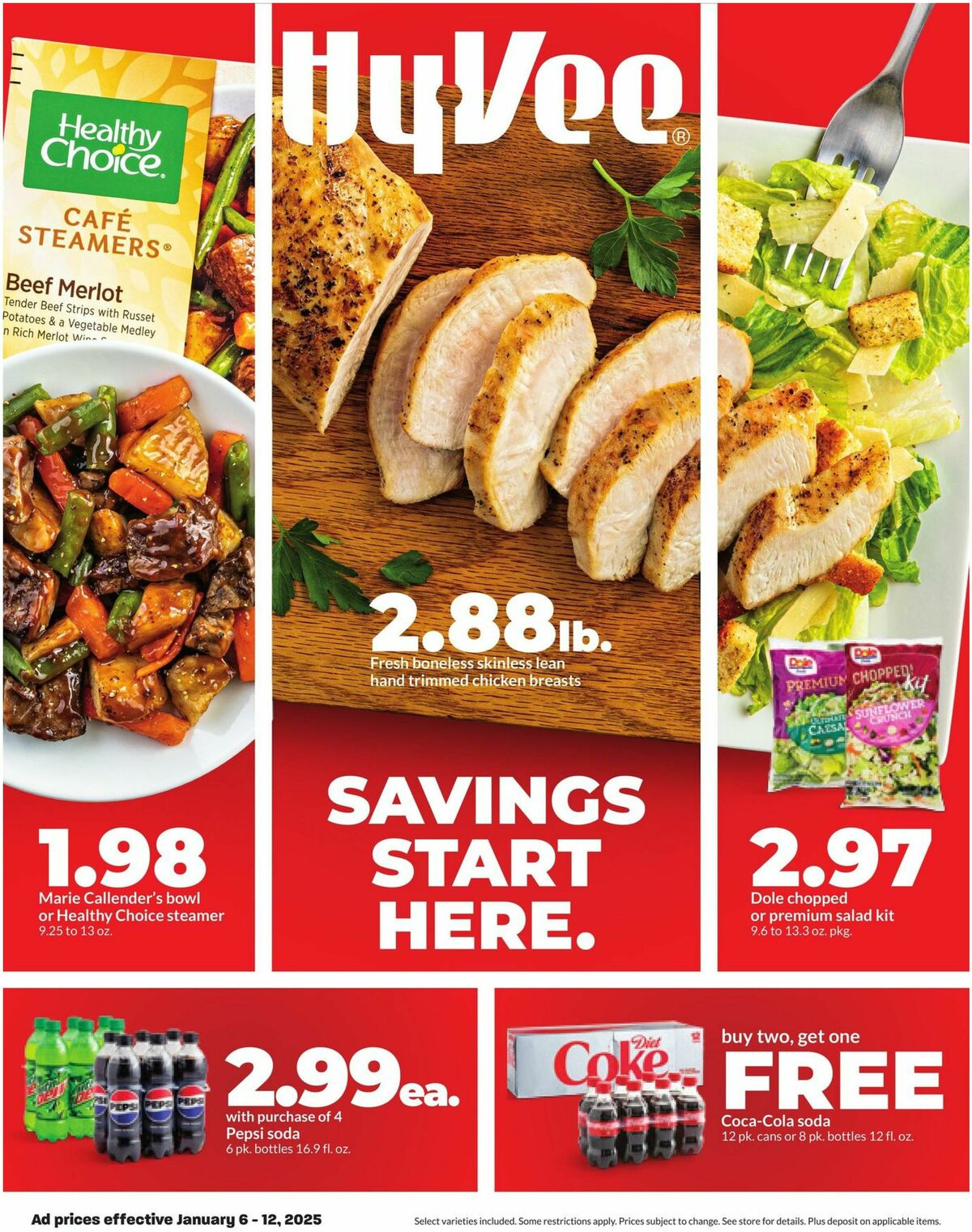 Hy-Vee Weekly Ad from January 6