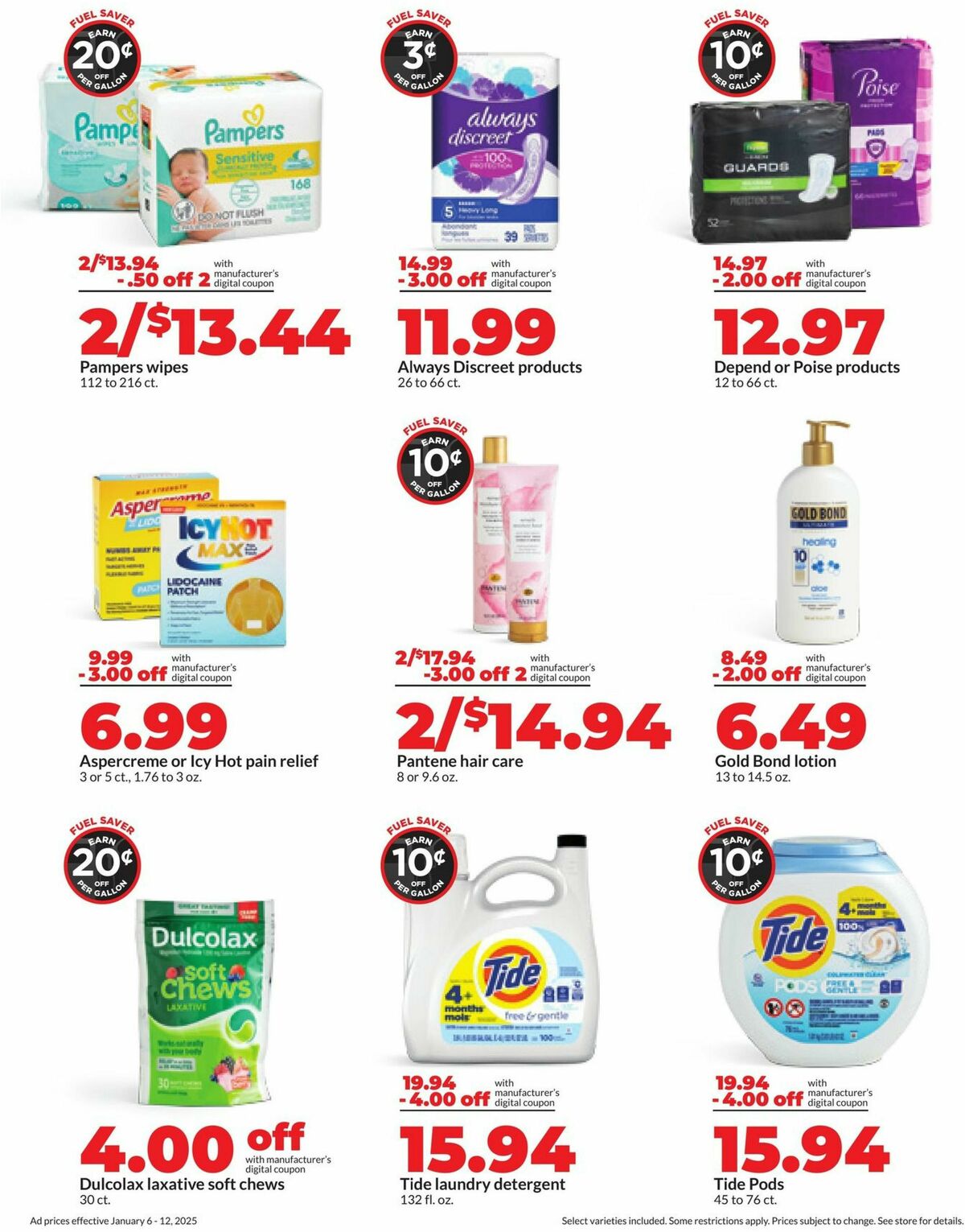 Hy-Vee Weekly Ad from January 6