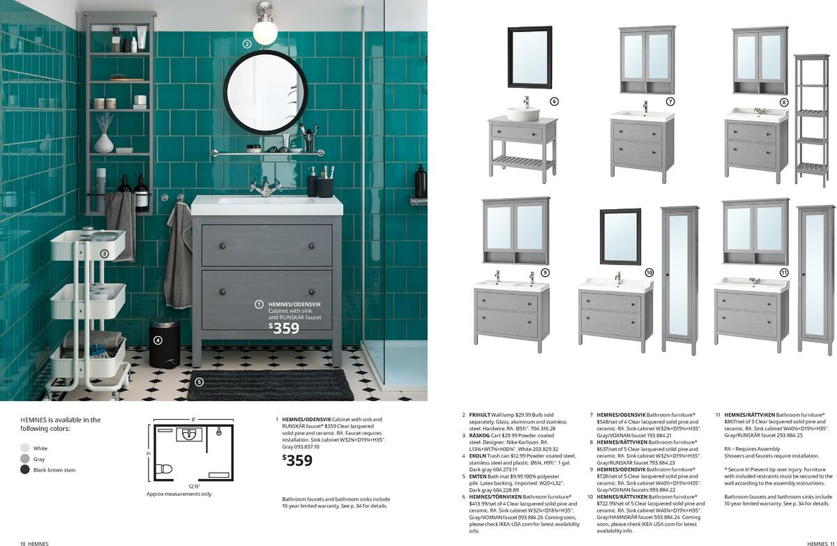 IKEA Bathrooms Brochure 2021 Weekly Ad from August 31