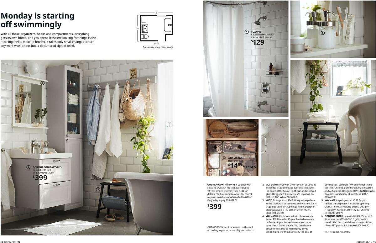 IKEA Bathrooms Brochure 2021 Weekly Ad from August 31