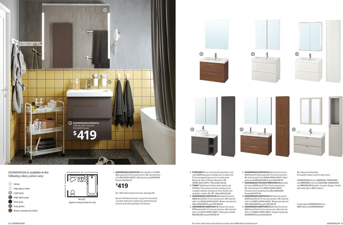 IKEA Bathroom Brochure Weekly Ad from September 1