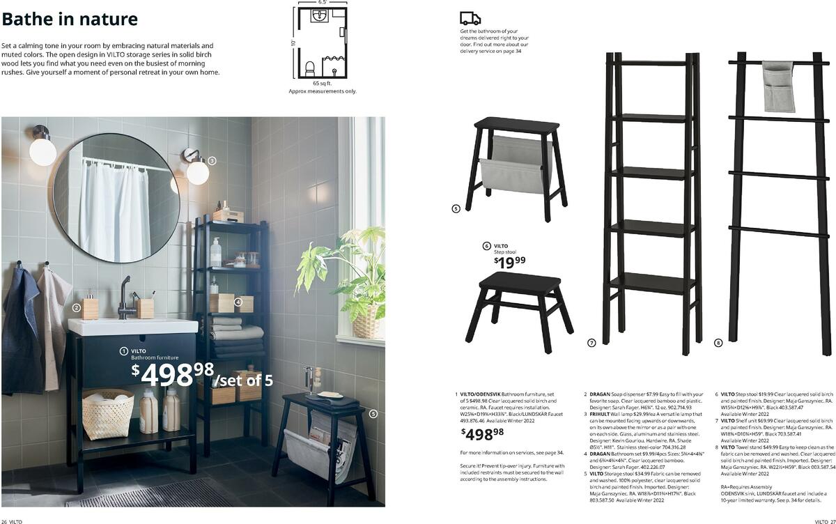 IKEA Bathroom Brochure Weekly Ad from September 1