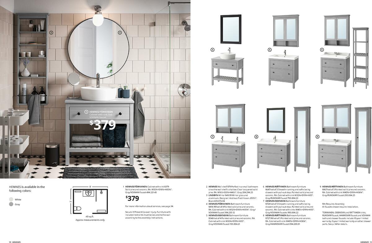 IKEA Bathroom Brochure Weekly Ad from September 1