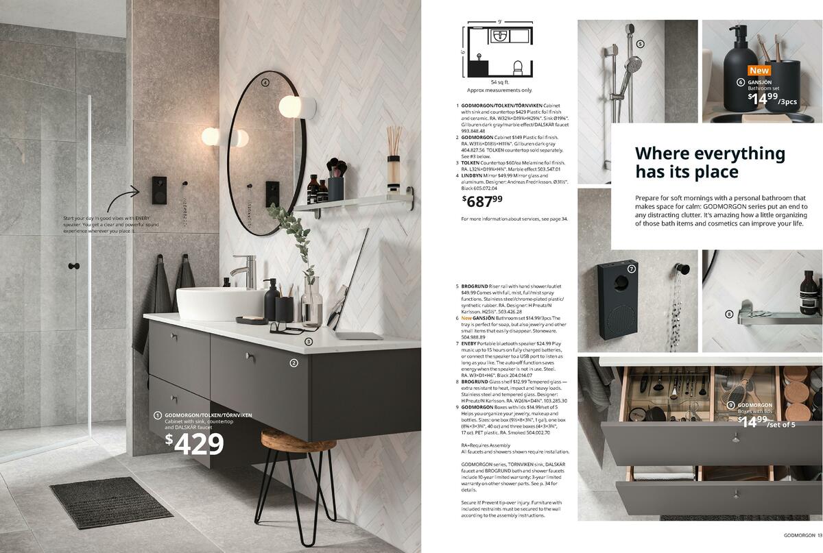 IKEA Bathroom Brochure Weekly Ad from September 1