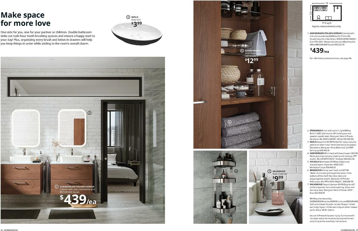 IKEA Bathroom Brochure Weekly Ad from September 1