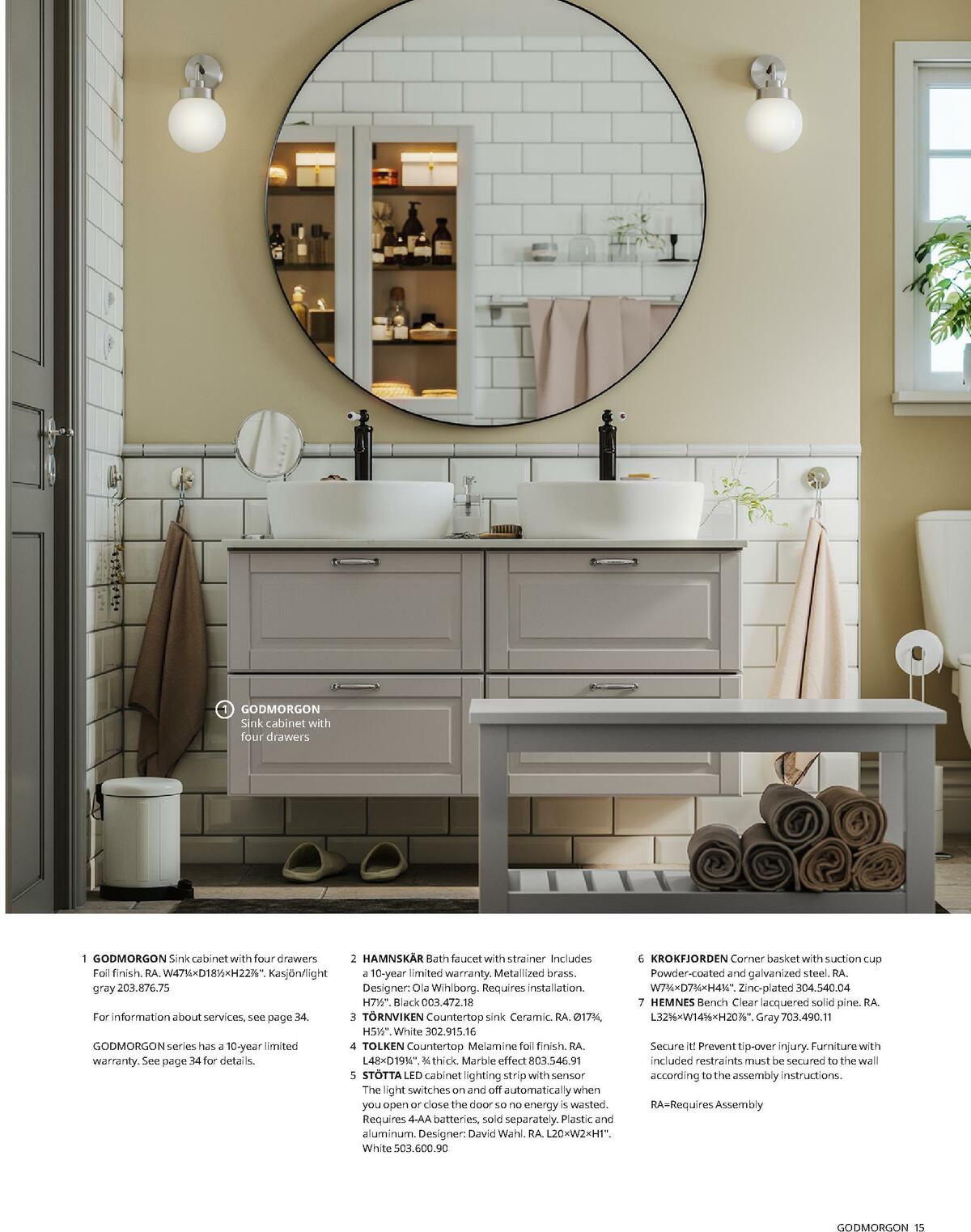 IKEA Bathrooms Brochure Weekly Ad from August 26