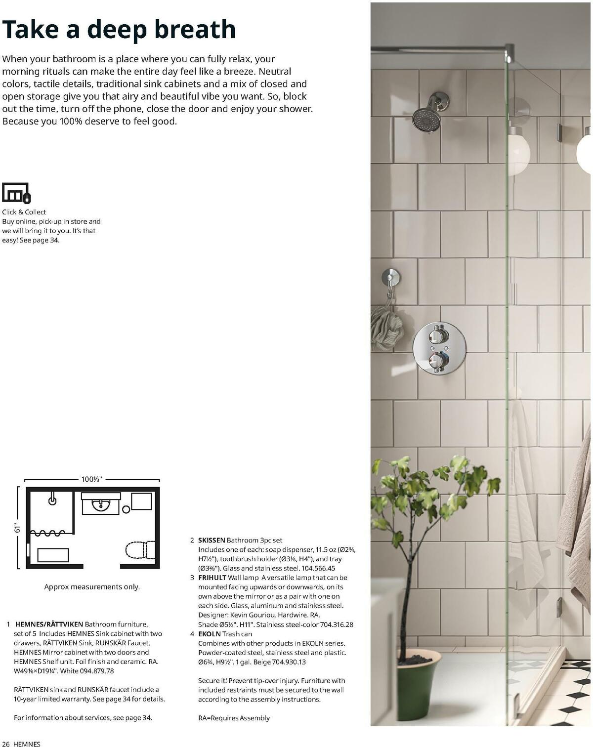 IKEA Bathrooms Brochure Weekly Ad from August 26