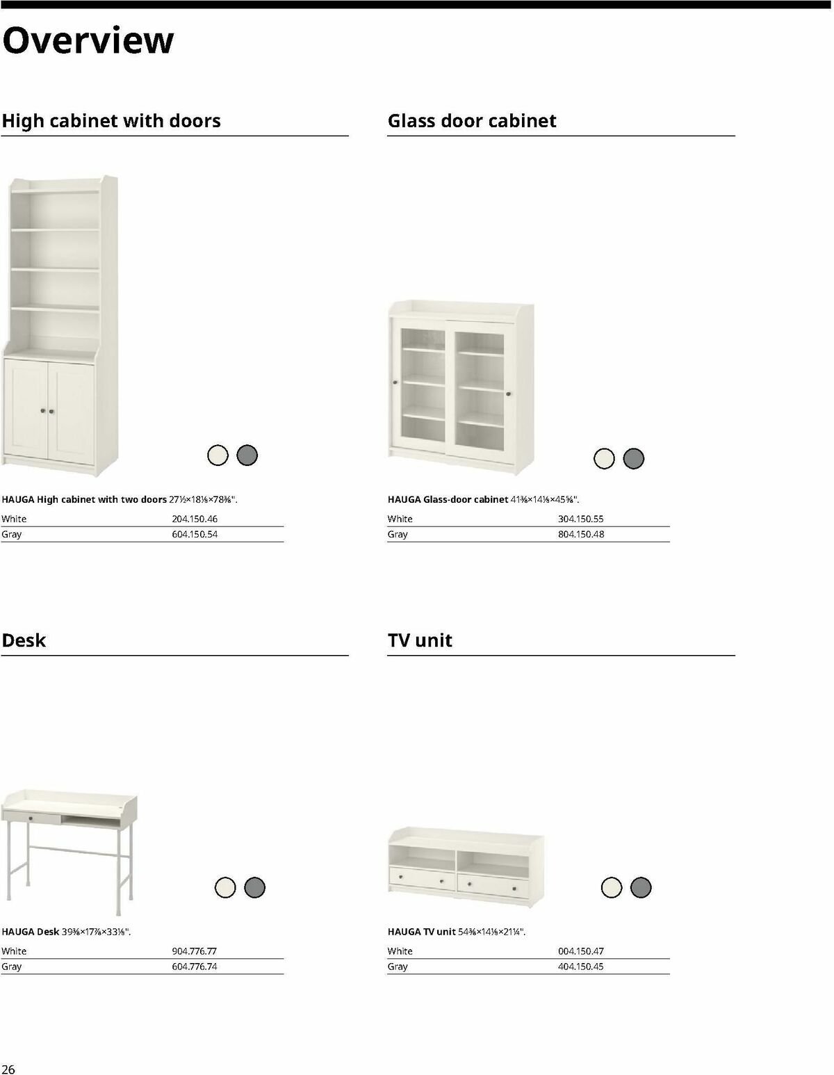 IKEA IKEA HAUGA Series Buying Guide Weekly Ad from March 8