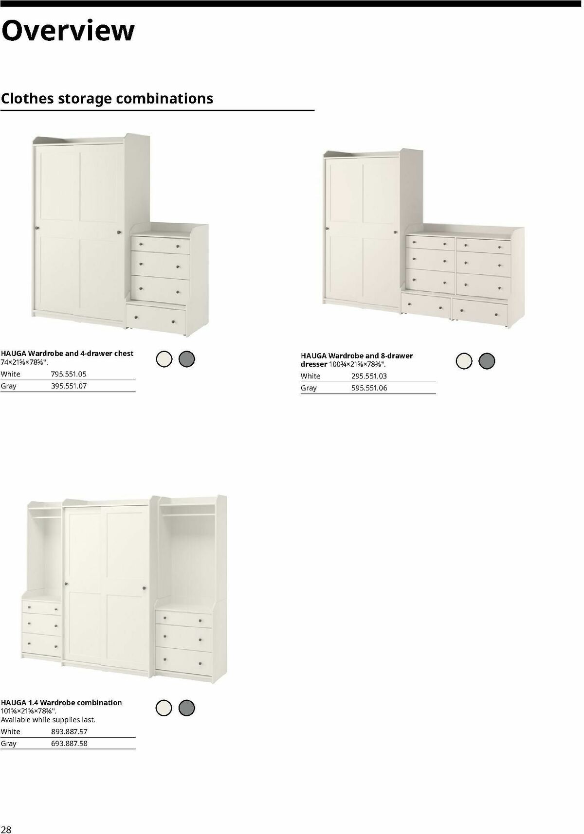 IKEA IKEA HAUGA Series Buying Guide Weekly Ad from March 8