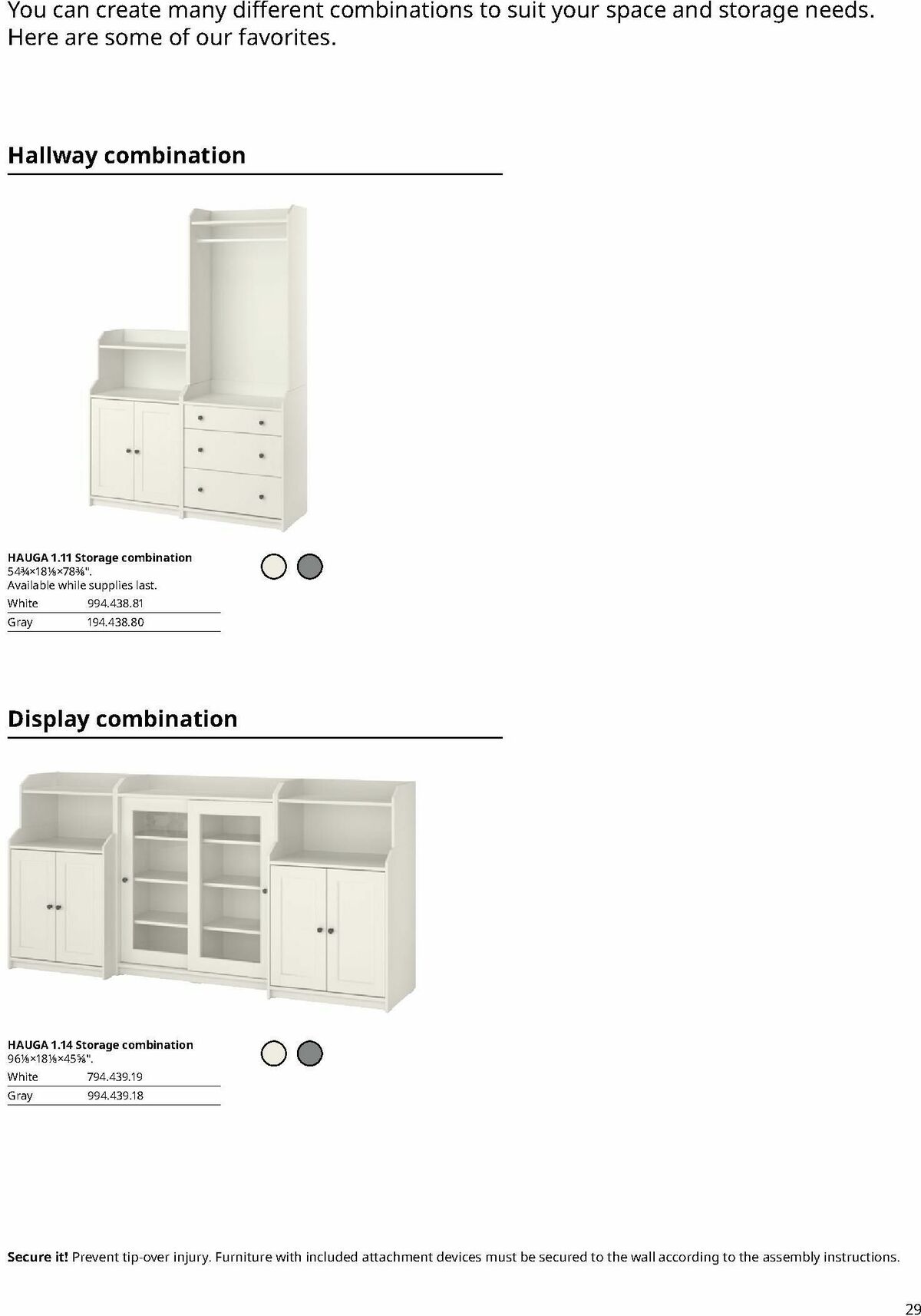 IKEA IKEA HAUGA Series Buying Guide Weekly Ad from March 8