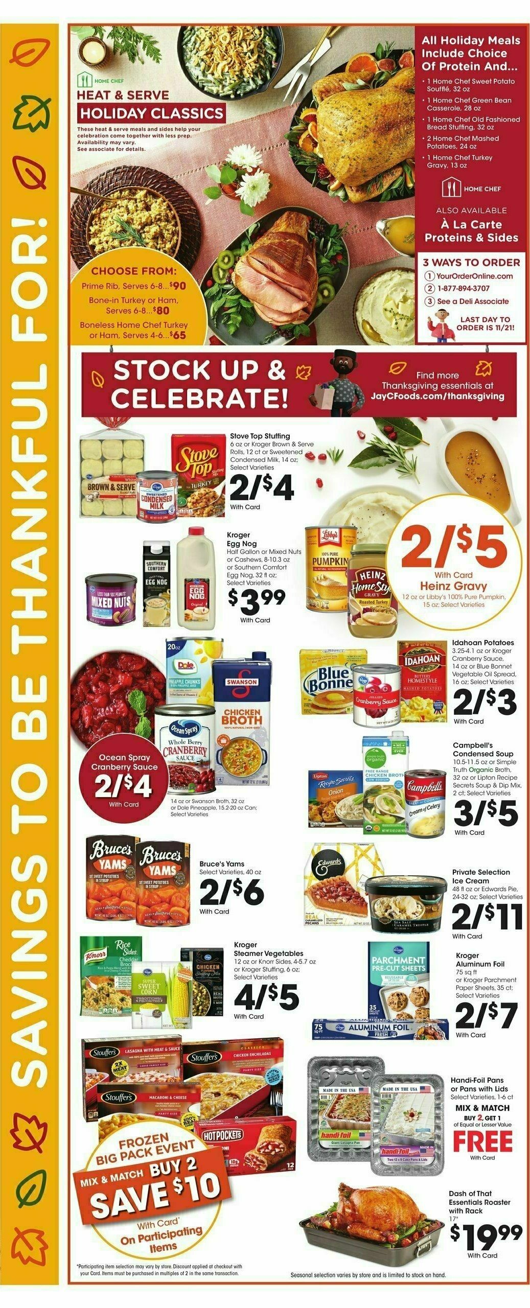 Jay C Food Weekly Ad from November 15