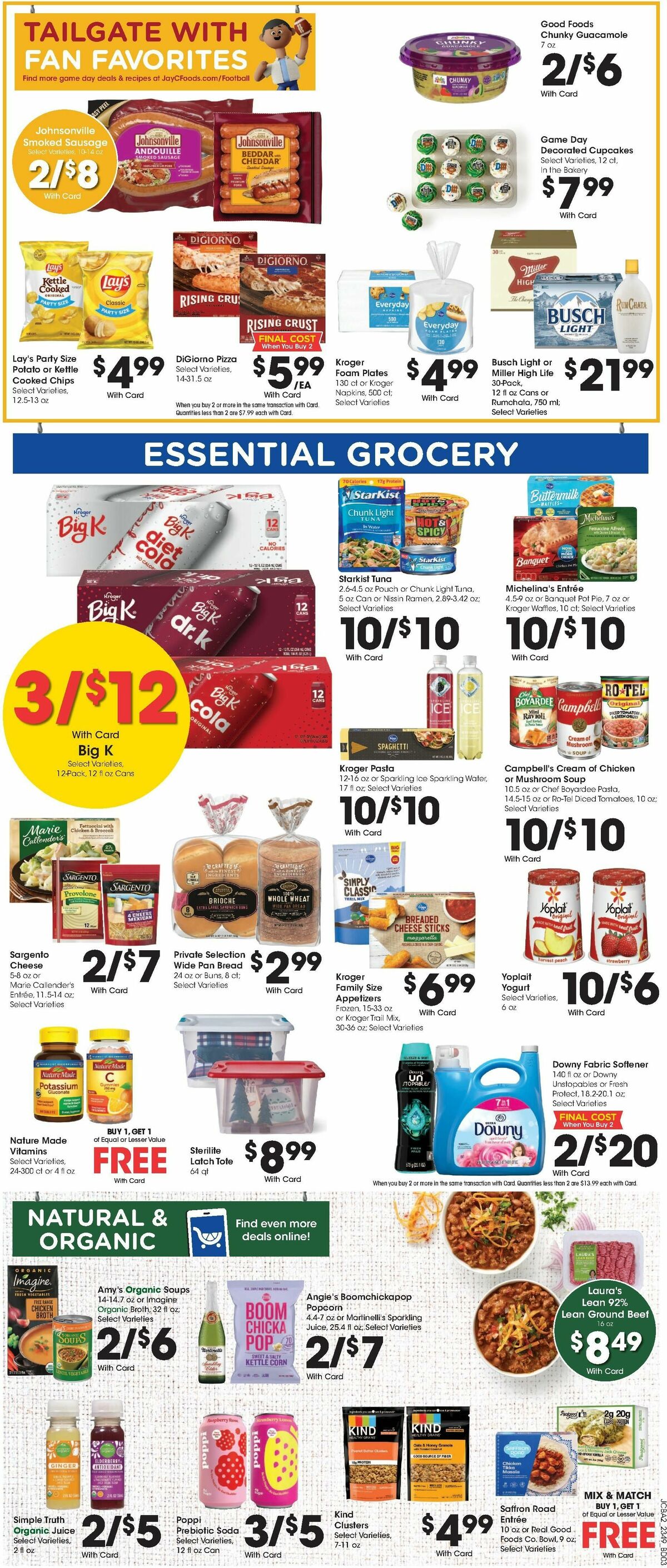 Jay C Food Weekly Ad from January 3