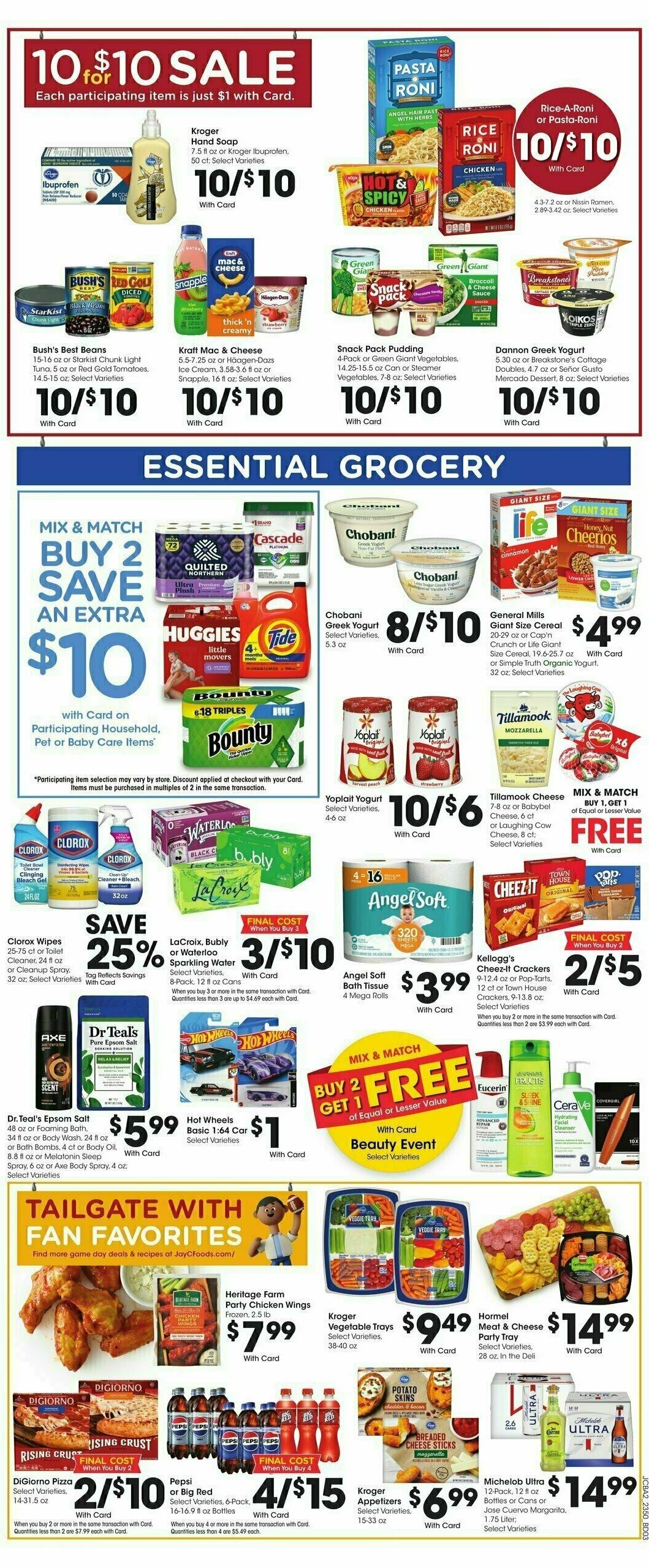 Jay C Food Weekly Ad from January 10