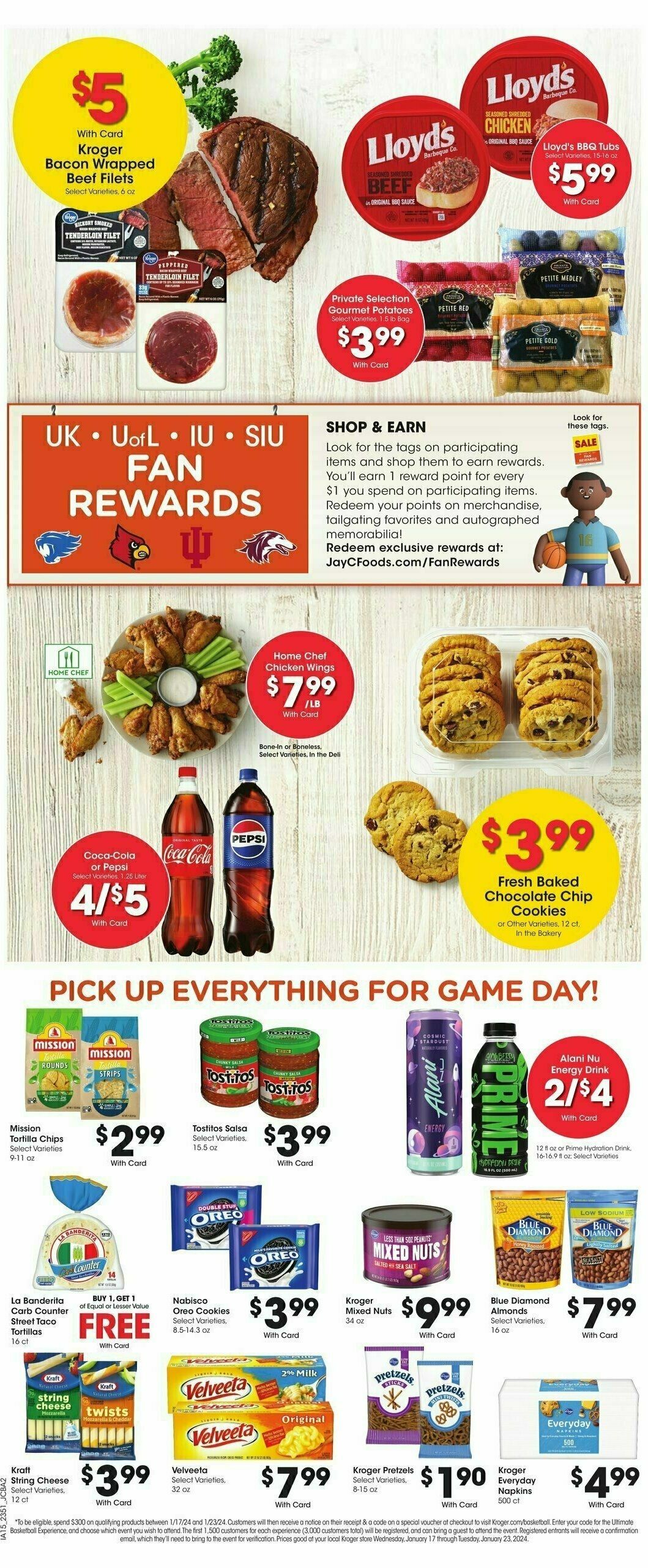 Jay C Food Weekly Ad from January 17