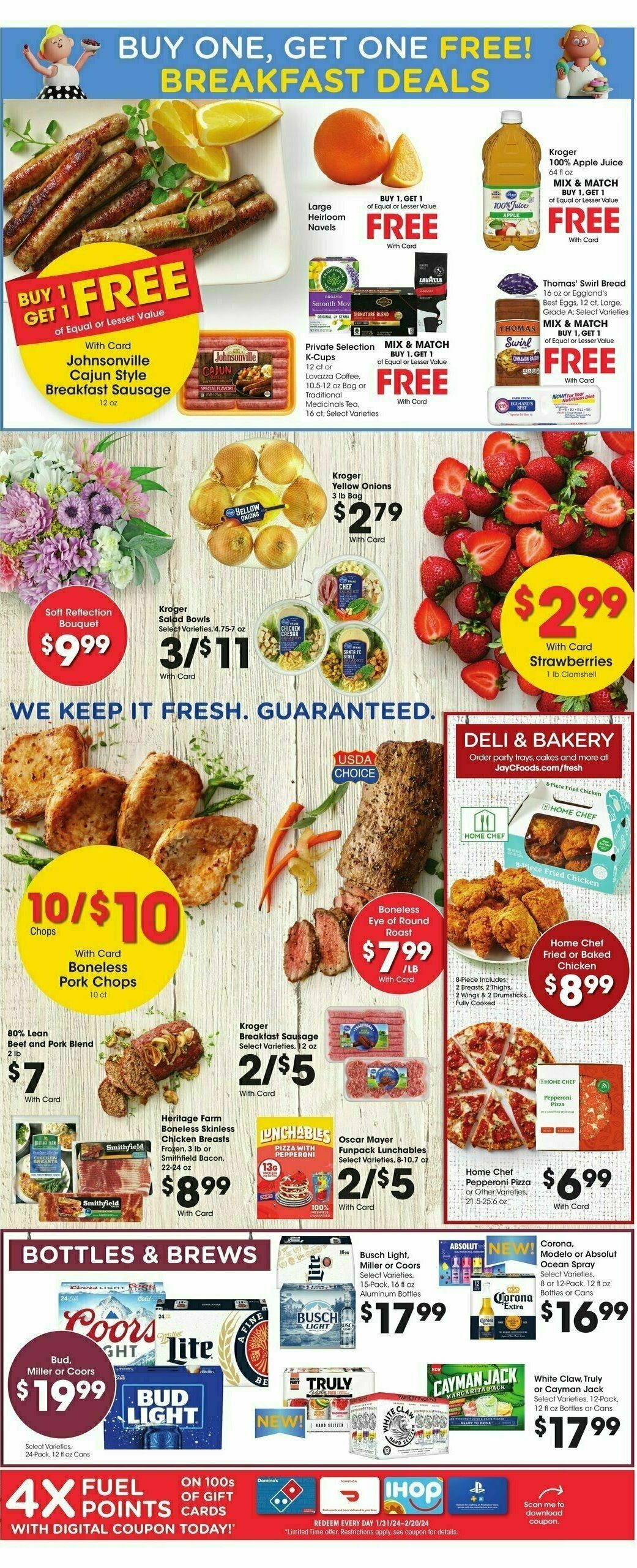 Jay C Food Weekly Ad from February 14