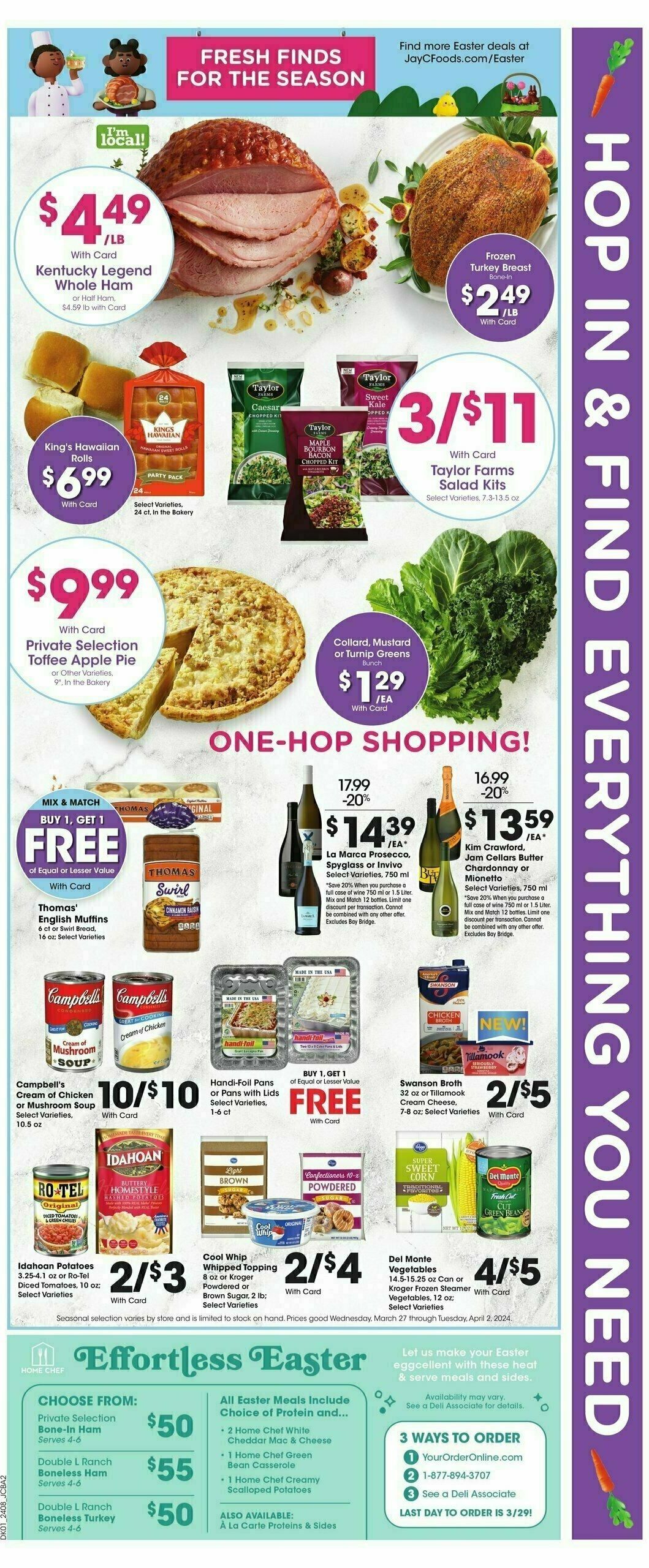 Jay C Food Weekly Ad from March 27