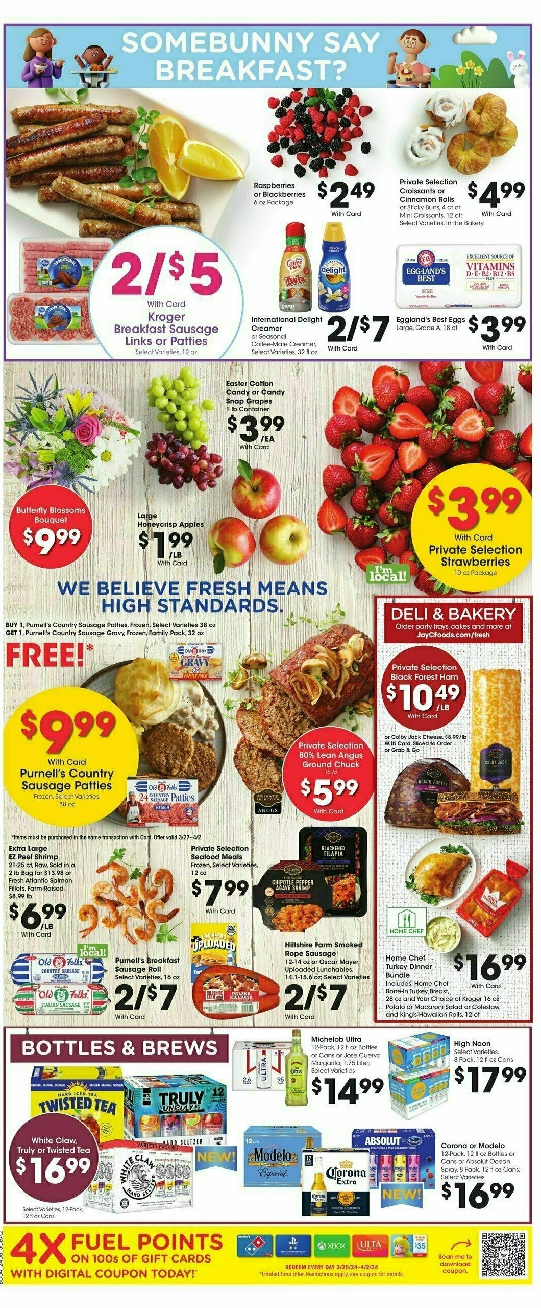 Jay C Food Weekly Ad from March 27