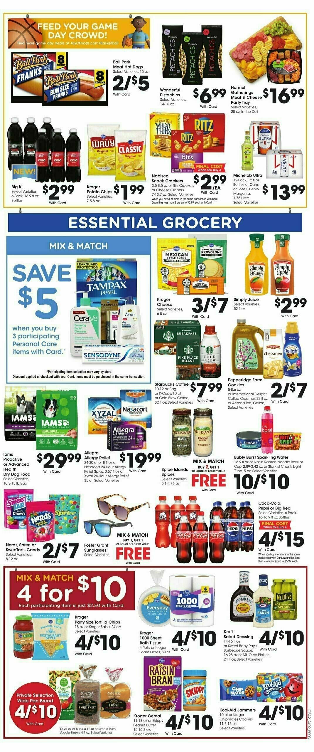 Jay C Food Weekly Ad from April 3