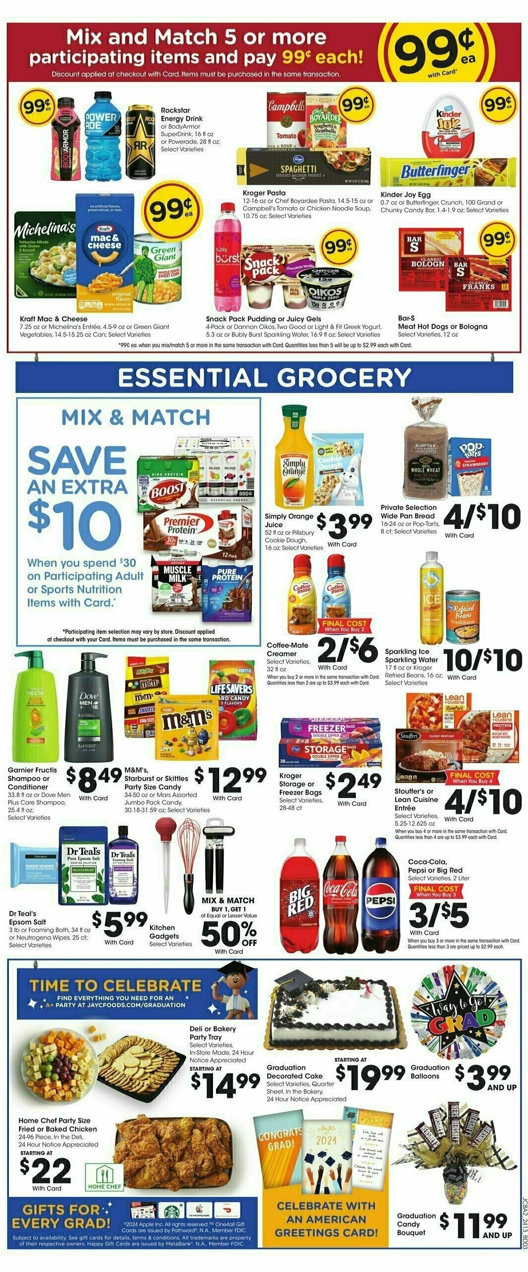 Jay C Food Weekly Ad from May 1