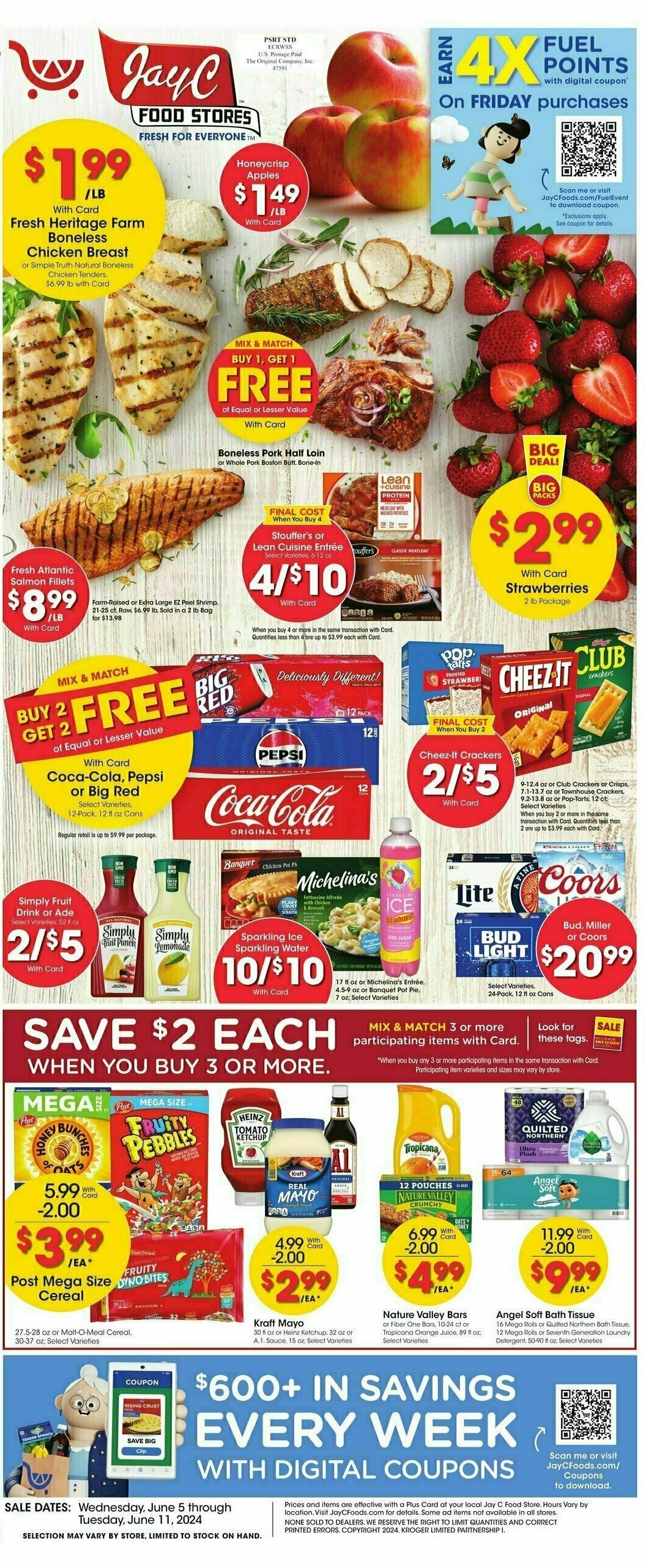 Jay C Food Weekly Ad from June 5