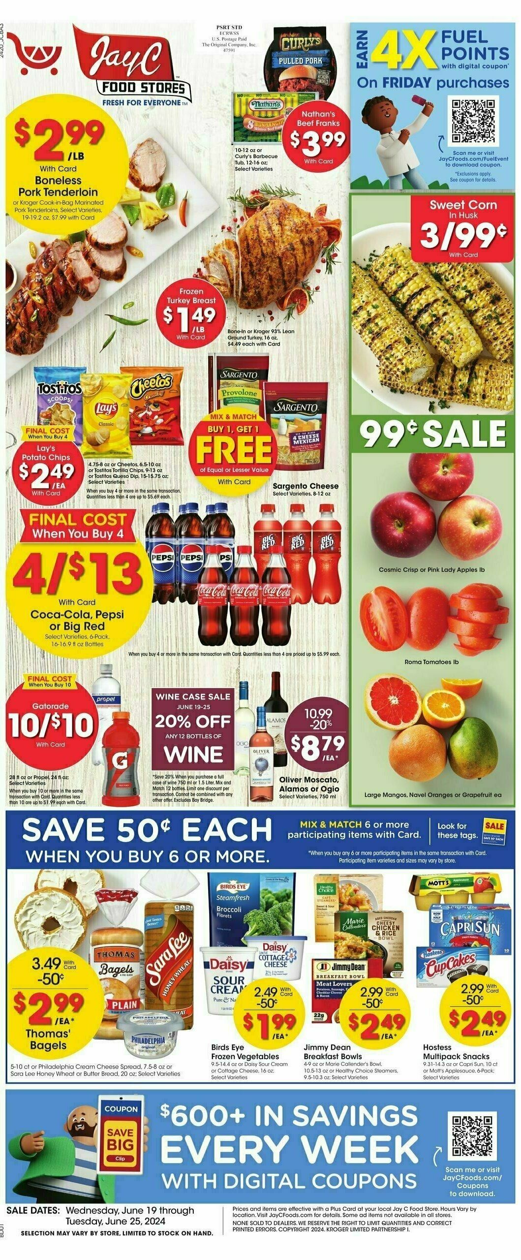 Jay C Food Weekly Ad from June 19