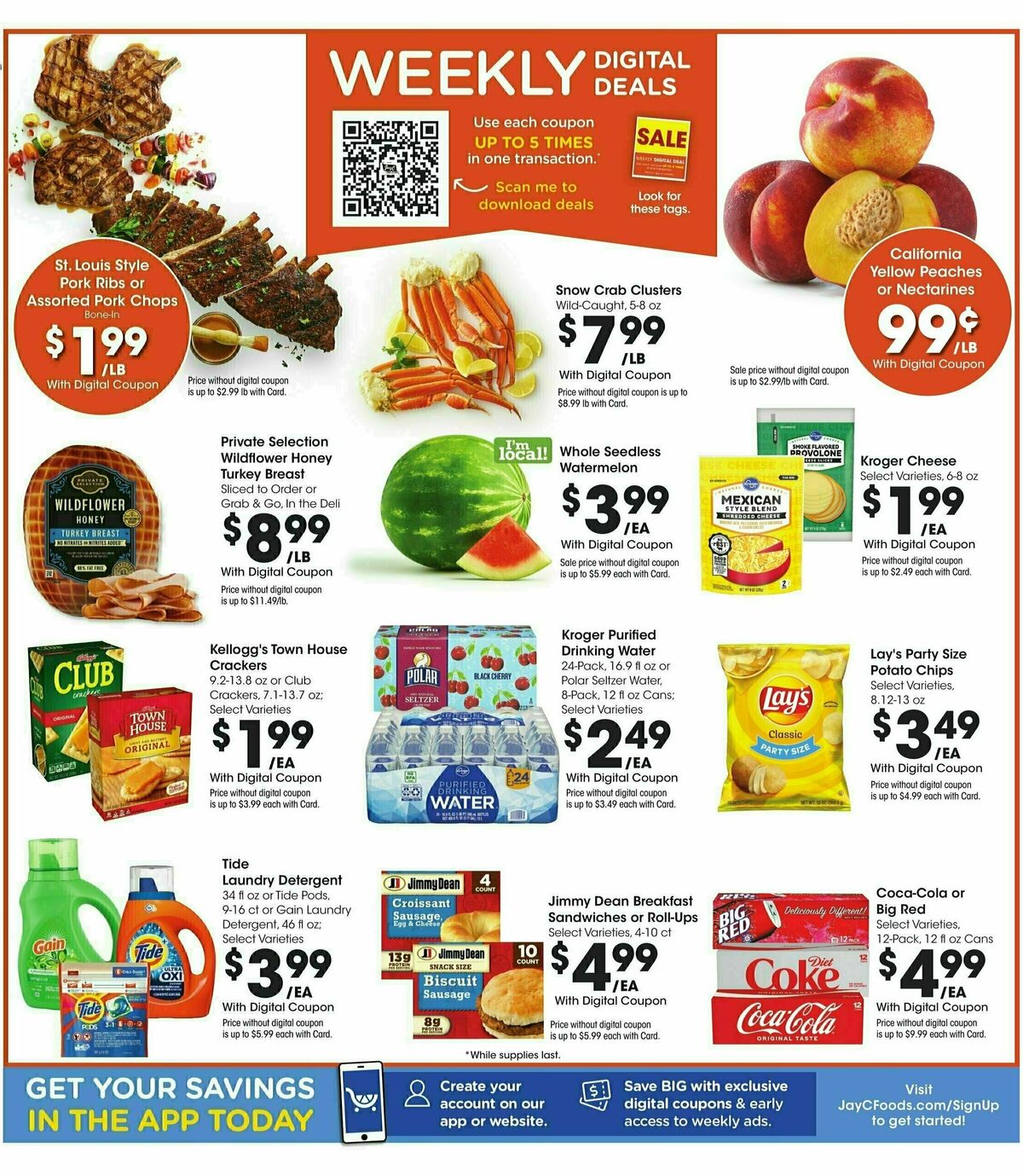 Jay C Food Weekly Ad from July 24