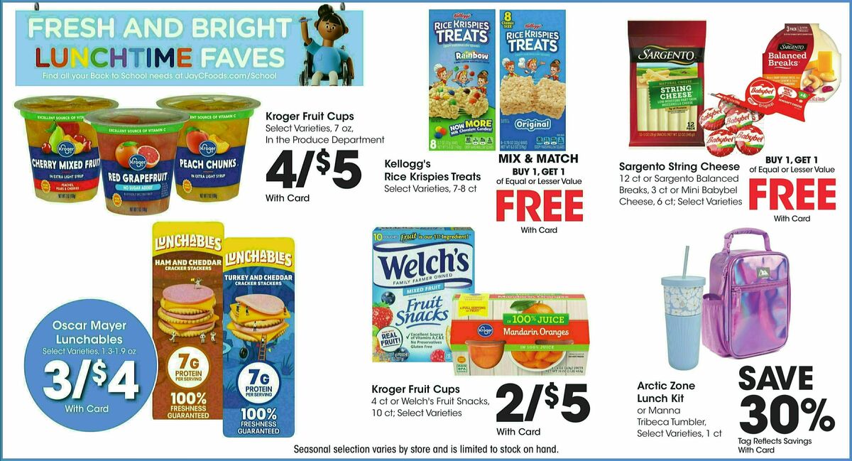 Jay C Food Weekly Ad from July 31