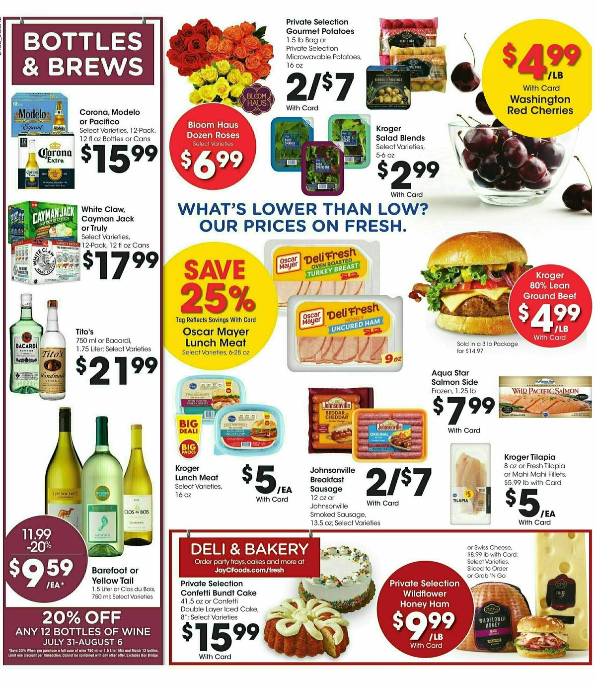 Jay C Food Weekly Ad from July 31