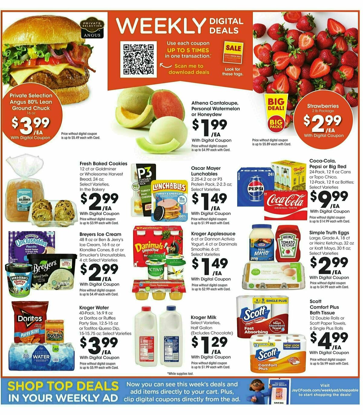 Jay C Food Weekly Ad from August 7