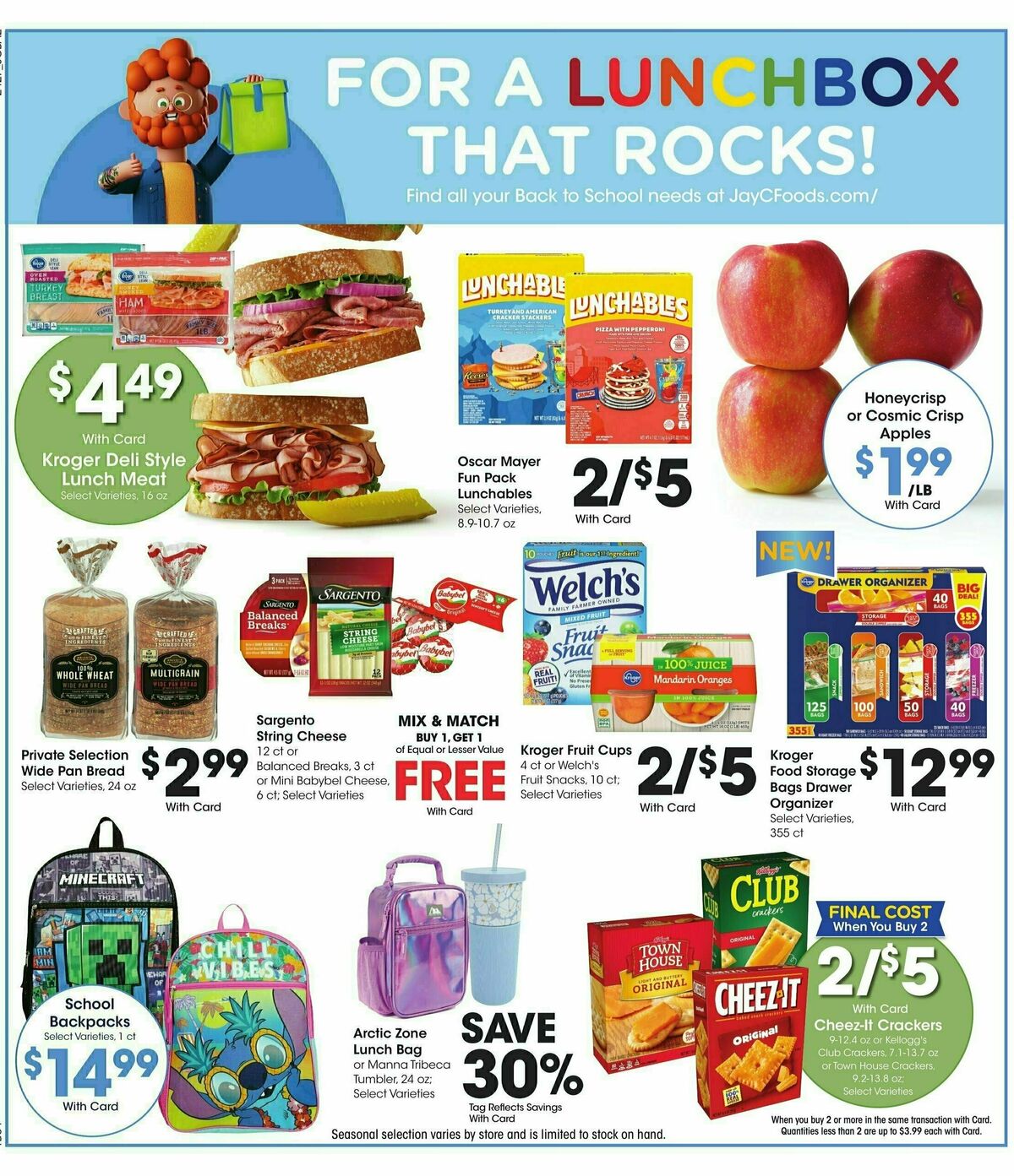 Jay C Food Weekly Ad from August 7