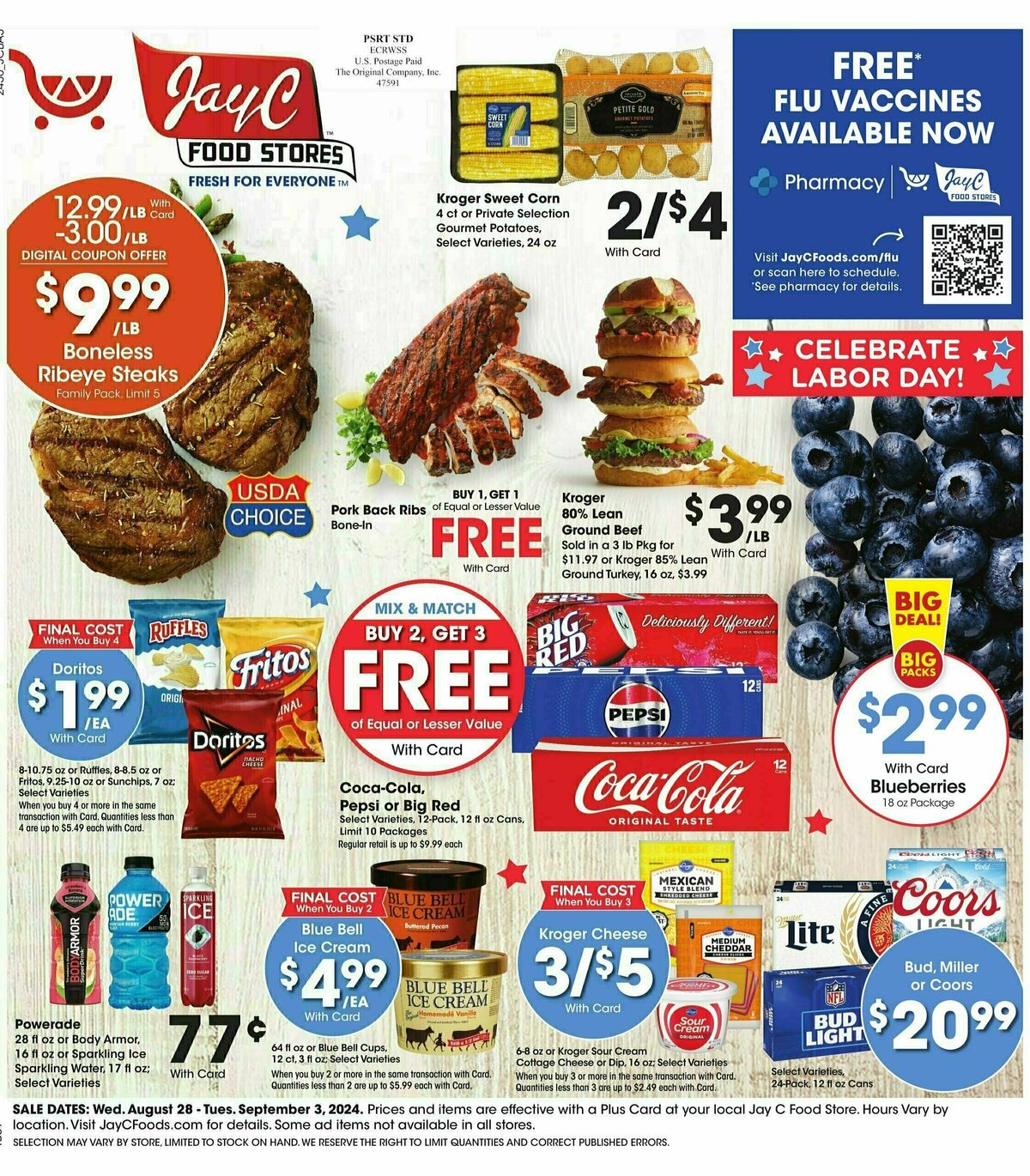 Jay C Food Weekly Ad from August 28