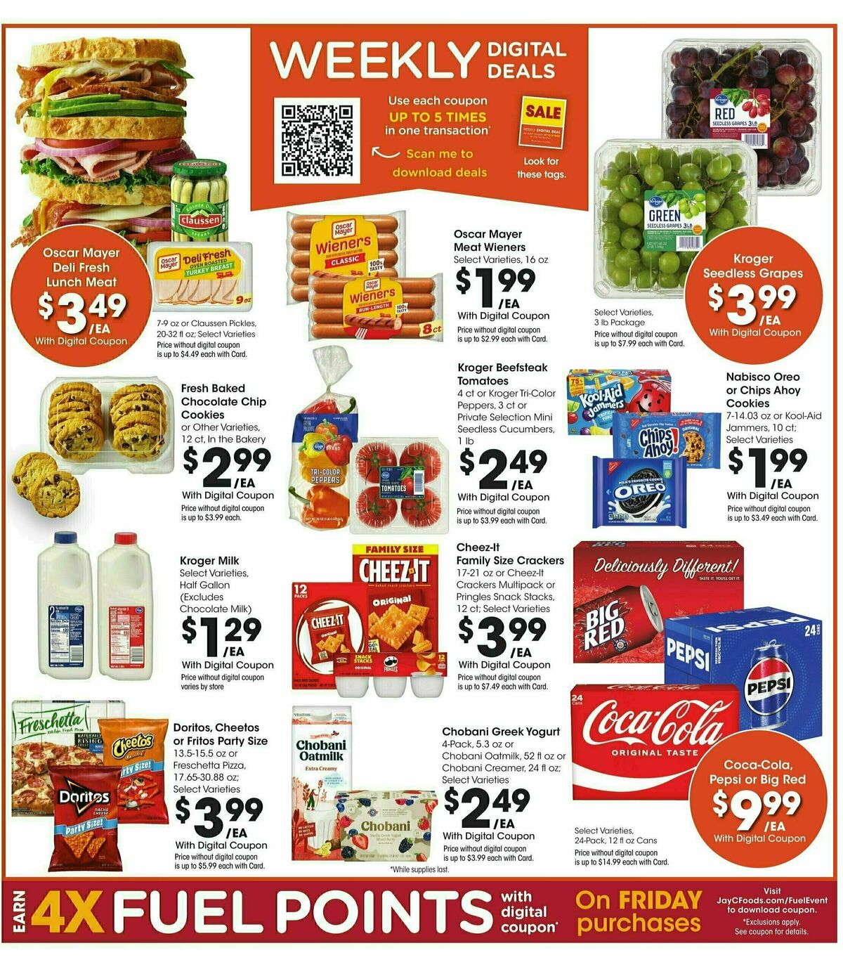 Jay C Food Weekly Ad from September 4