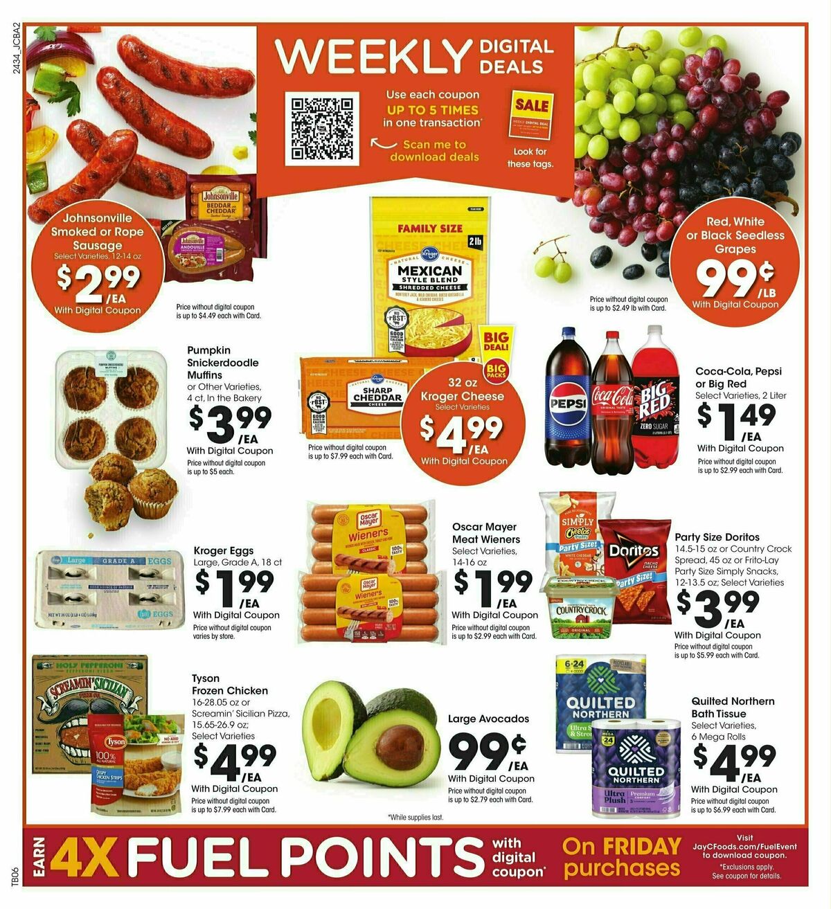 Jay C Food Weekly Ad from September 25