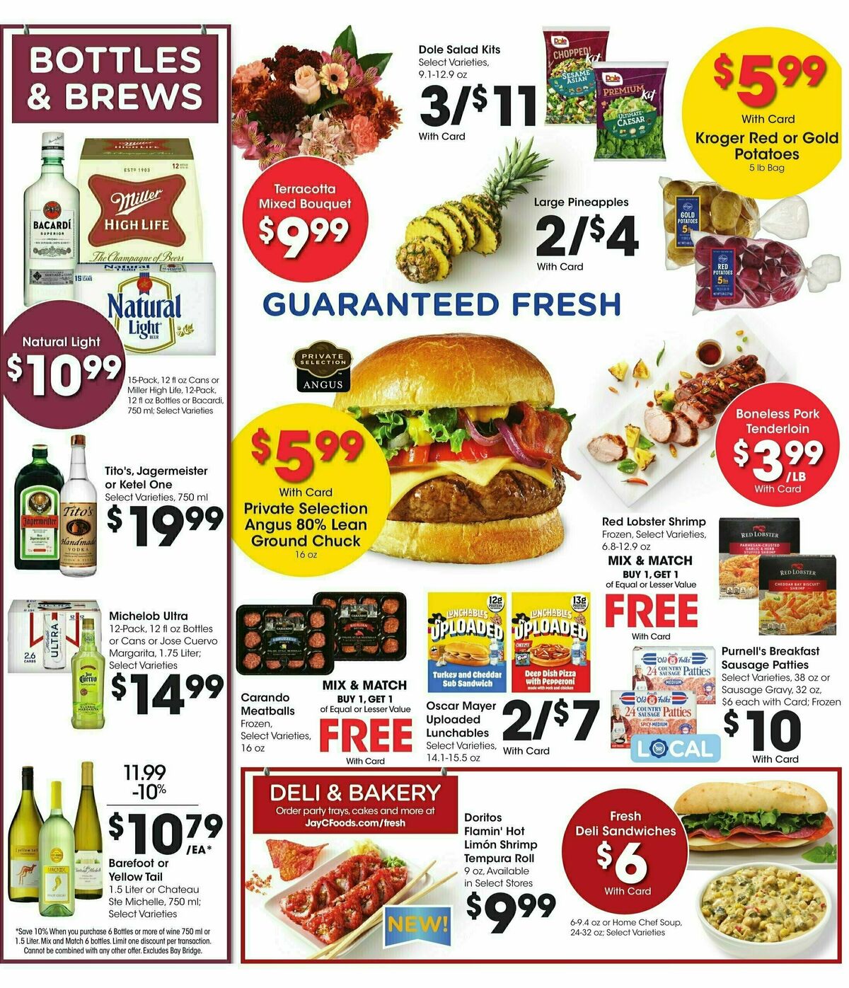 Jay C Food Weekly Ad from October 2